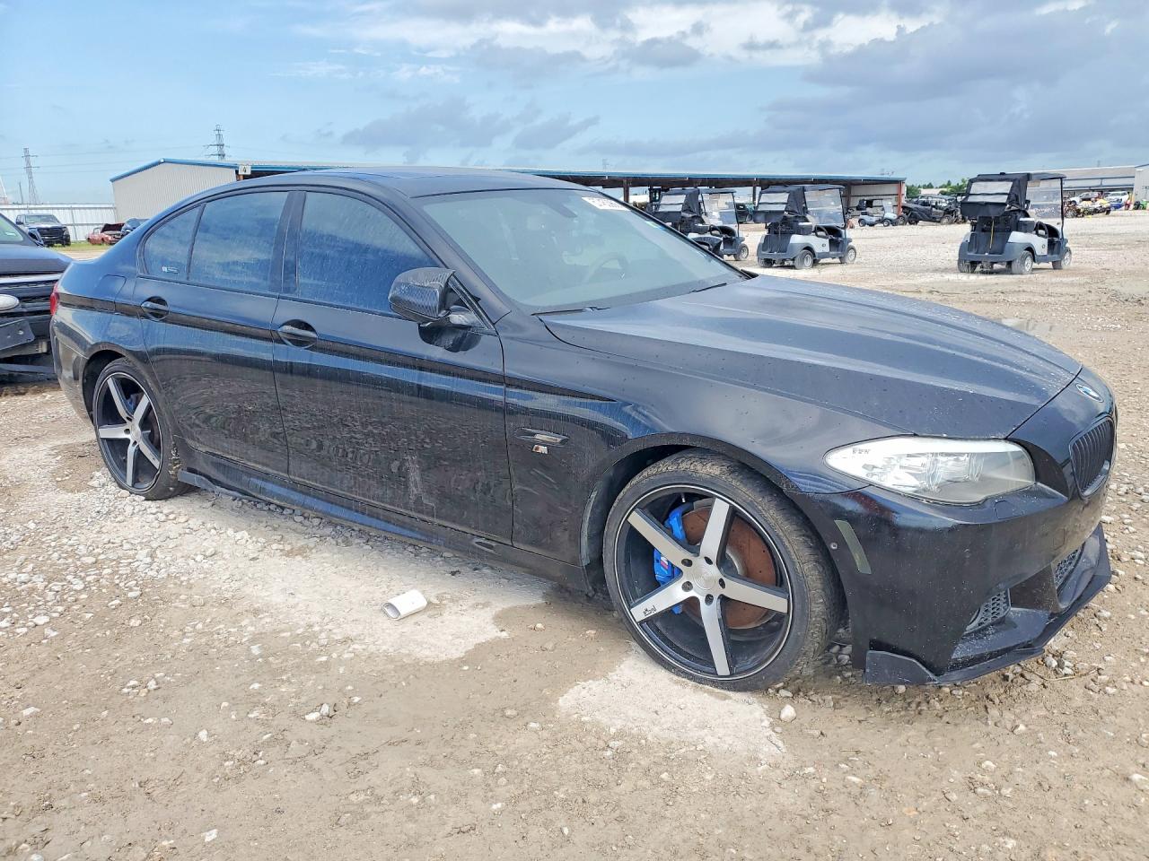 2013 Bmw 550 Xi Черный vin: WBAFU9C51DDY71155