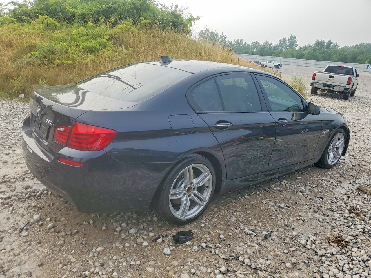 2011 Bmw 550 Xi Black vin: WBAFU9C52BC783217