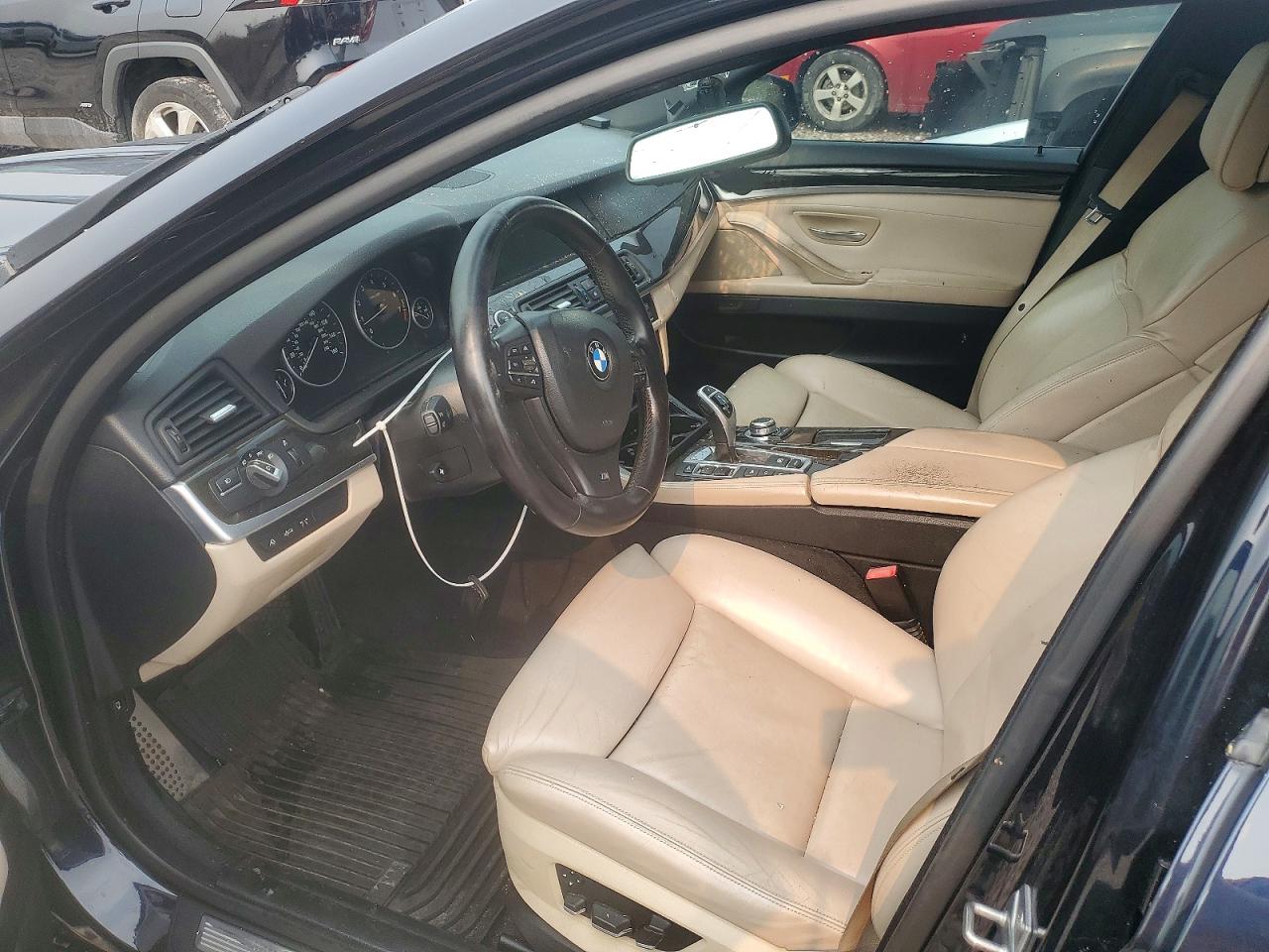 2011 Bmw 550 Xi Black vin: WBAFU9C52BC783217