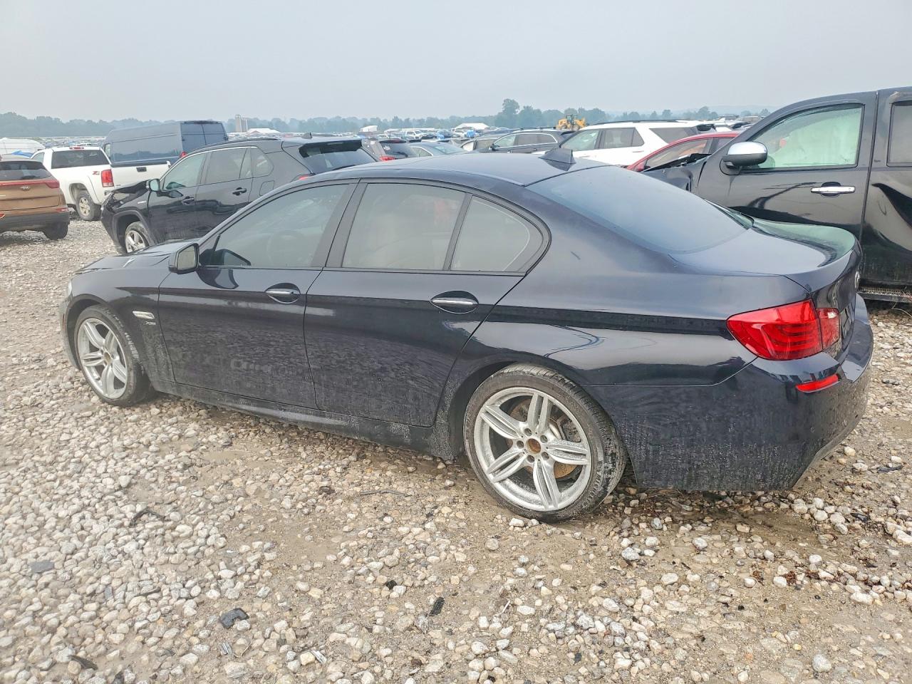 2011 Bmw 550 Xi Black vin: WBAFU9C52BC783217