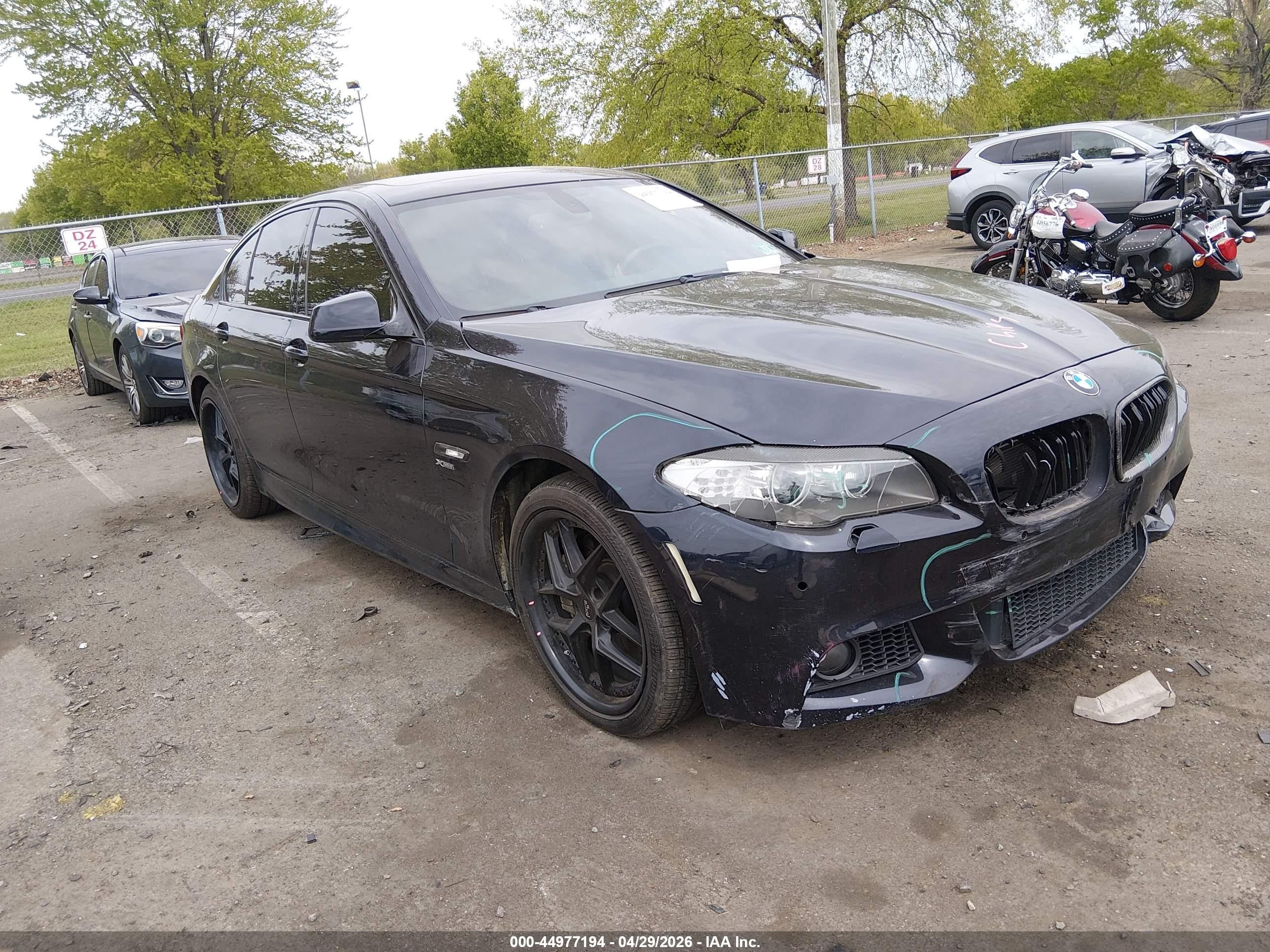 2011 Bmw 550i Xdrive Black vin: WBAFU9C52BC784187