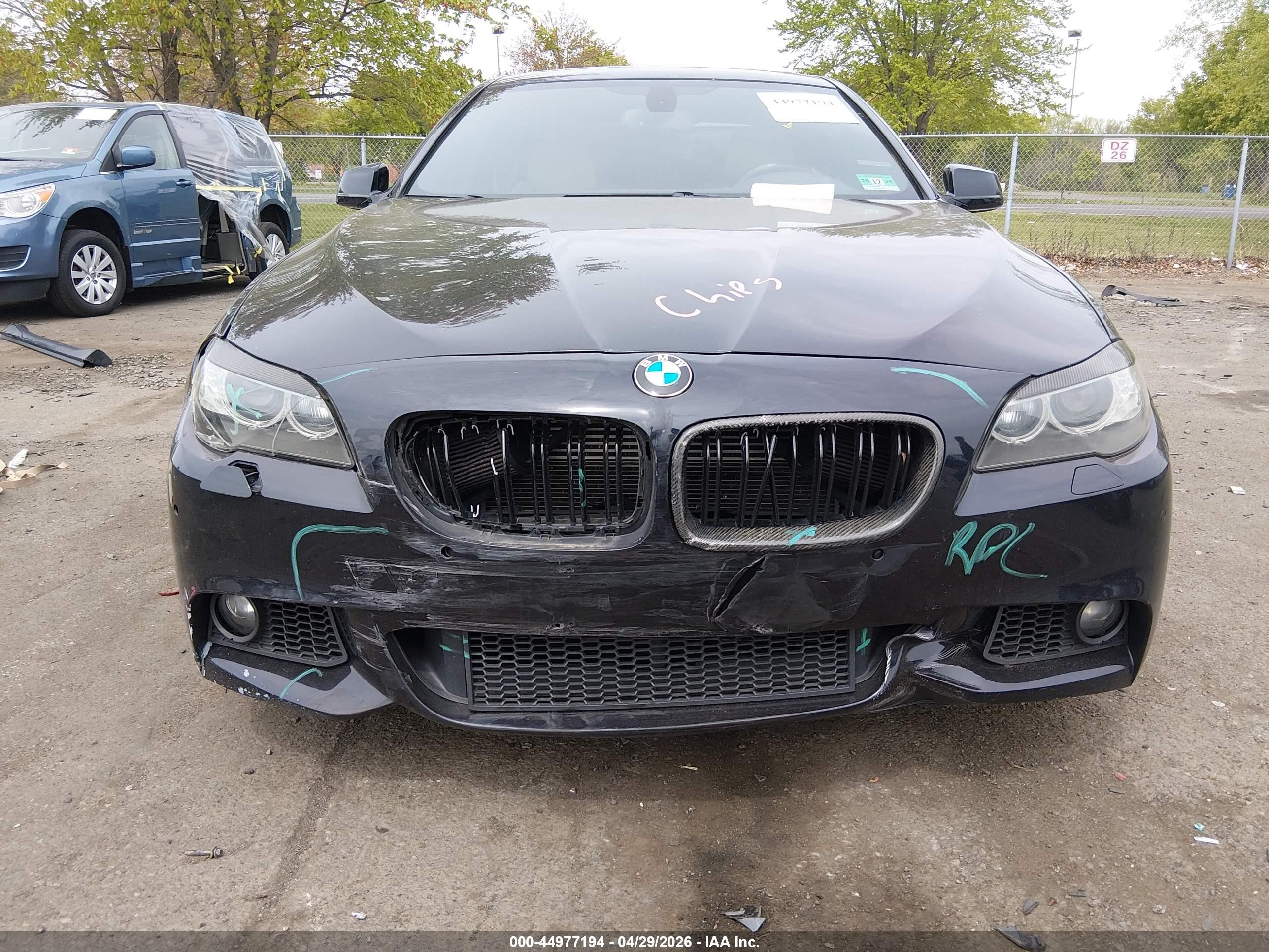 2011 Bmw 550i Xdrive Black vin: WBAFU9C52BC784187