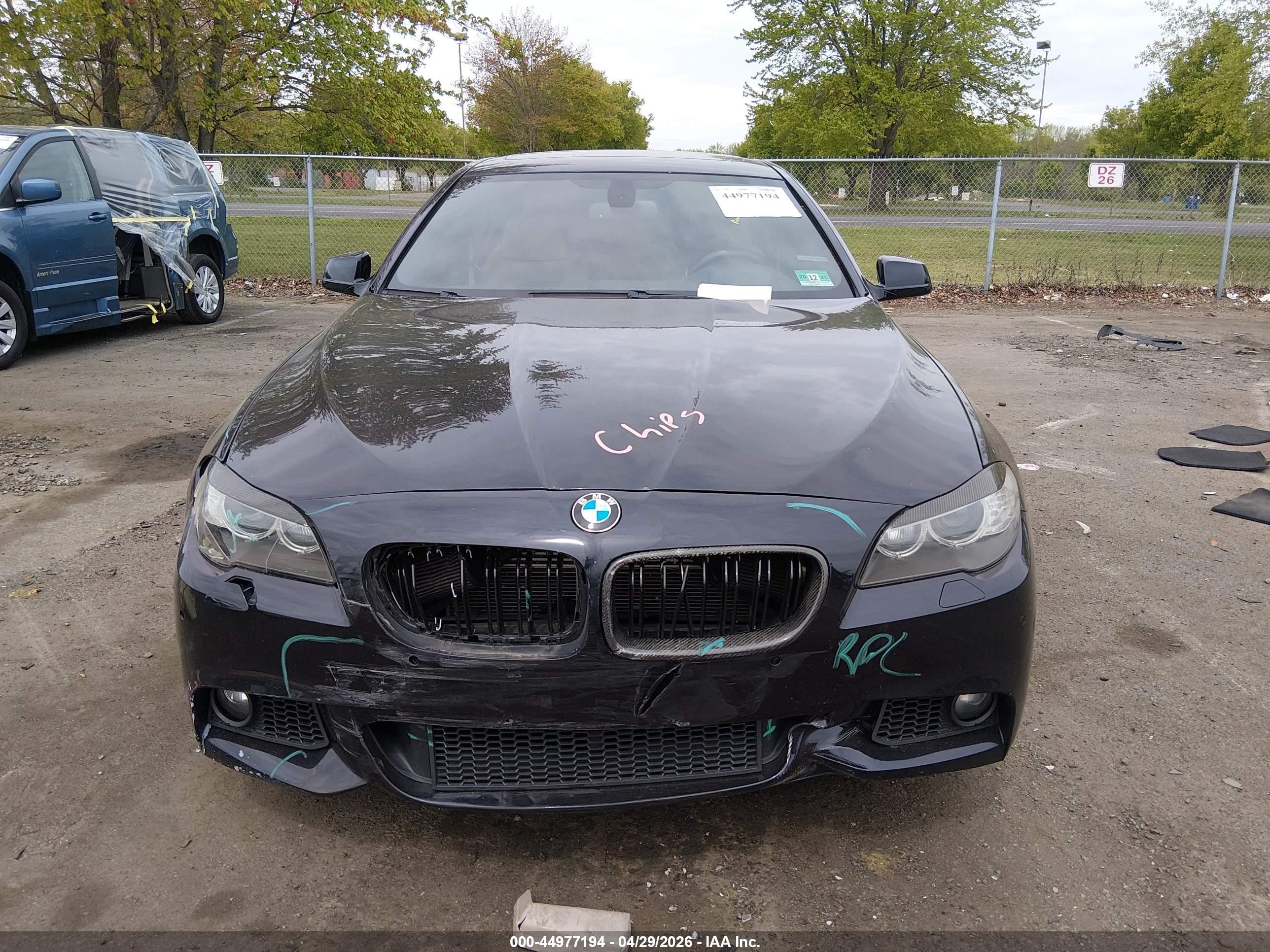 2011 Bmw 550i Xdrive Black vin: WBAFU9C52BC784187