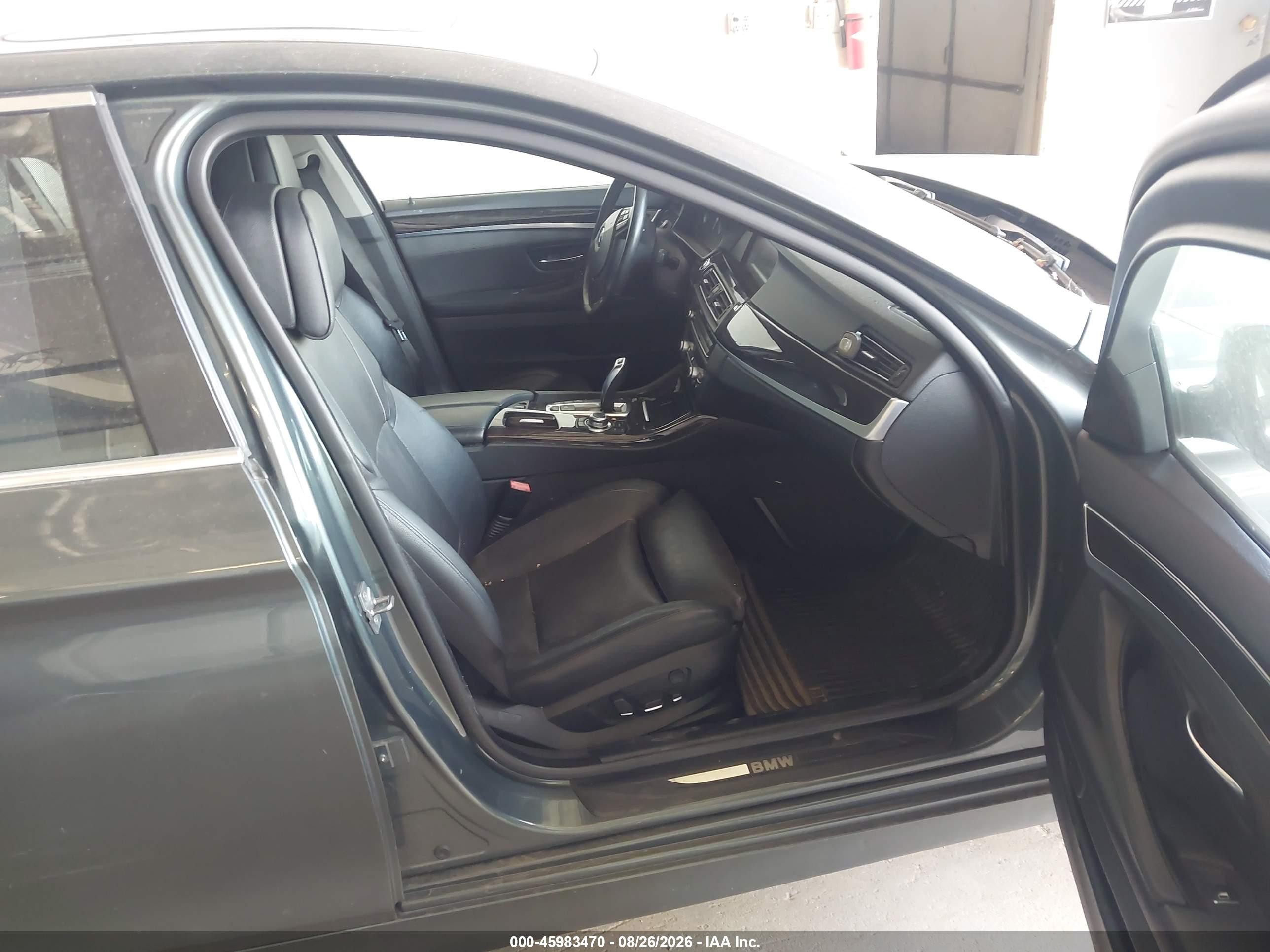 2012 Bmw 550i Xdrive Gray vin: WBAFU9C52CC787138