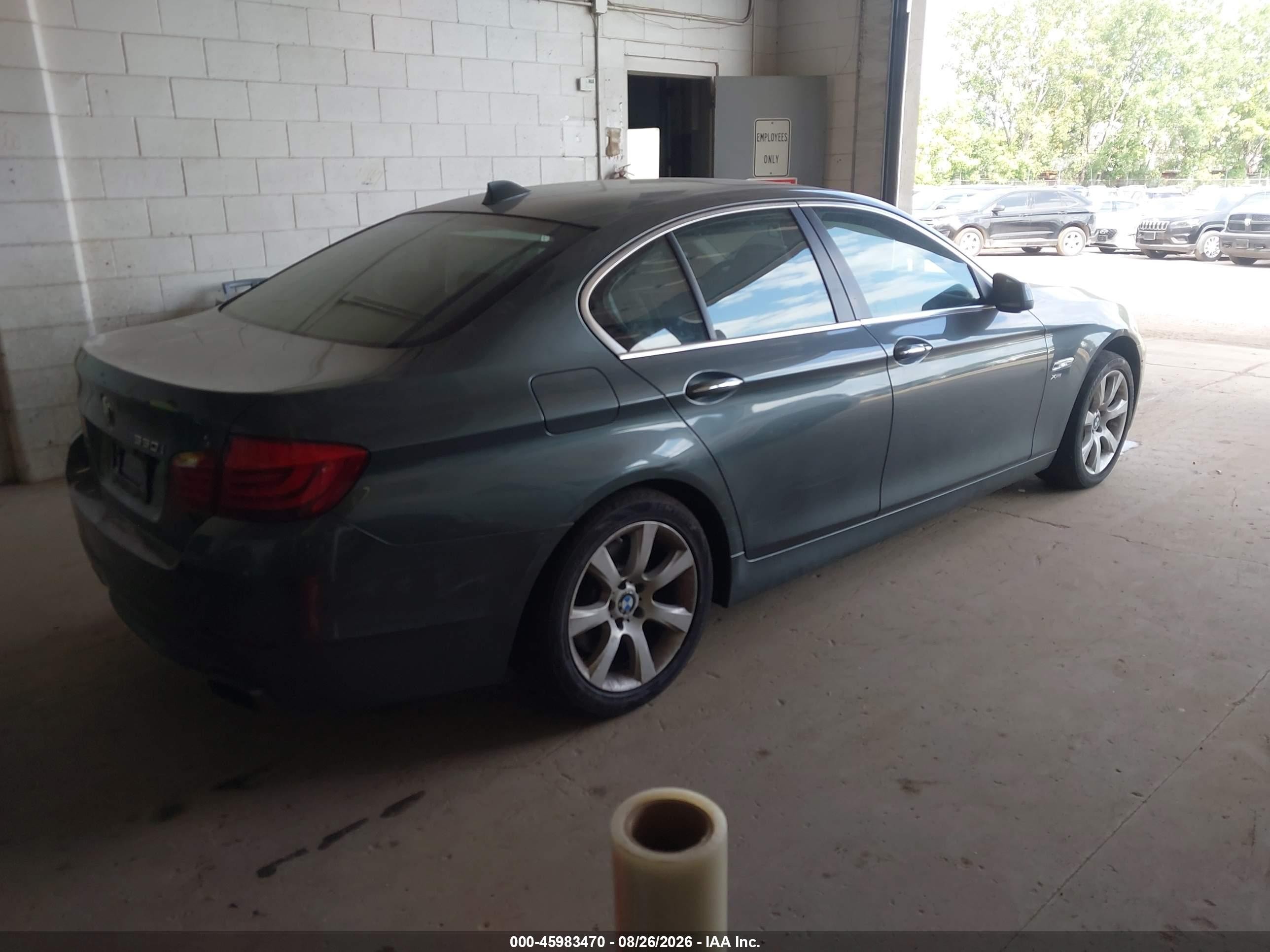 2012 Bmw 550i Xdrive Gray vin: WBAFU9C52CC787138