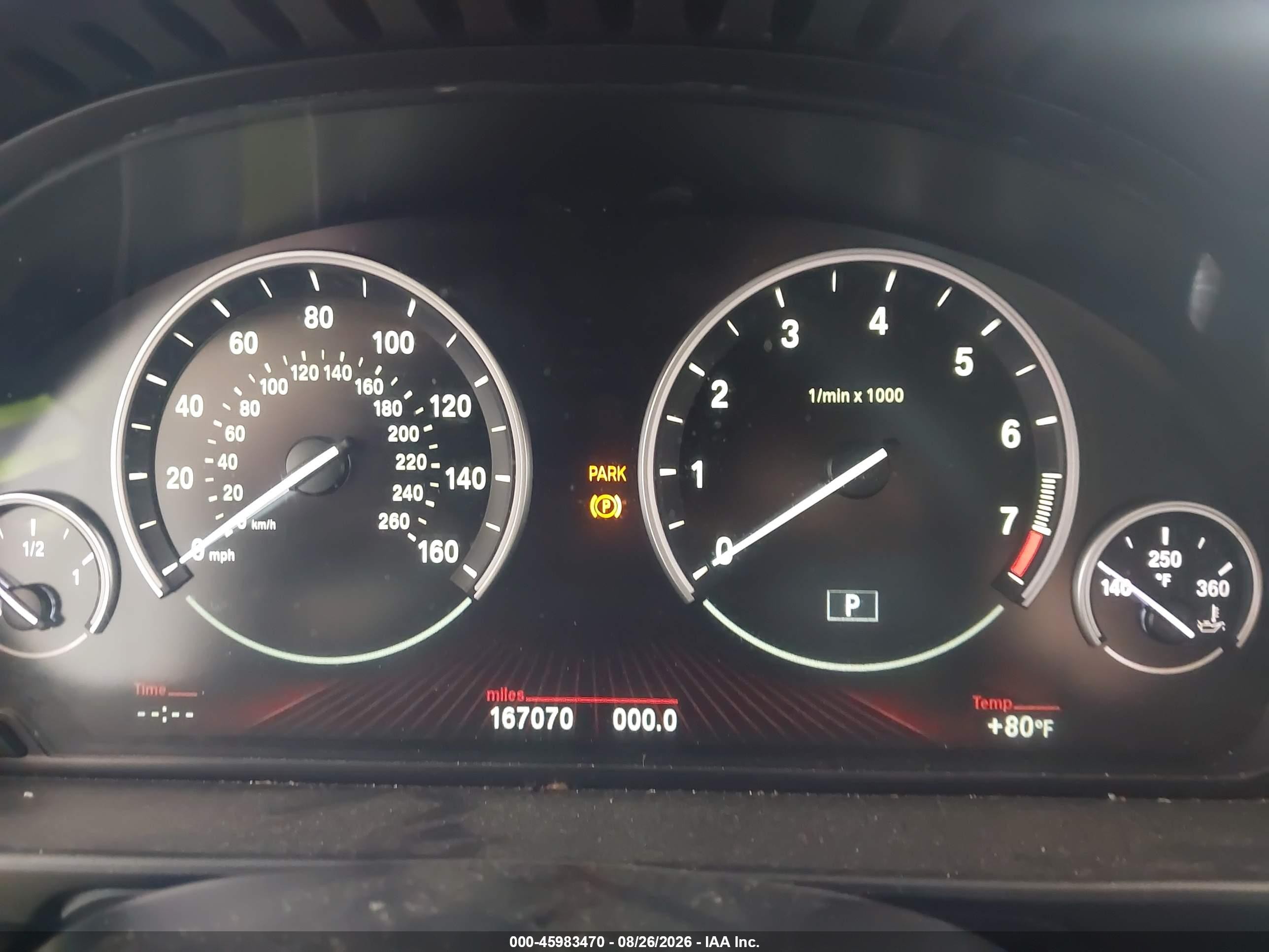 2012 Bmw 550i Xdrive Gray vin: WBAFU9C52CC787138