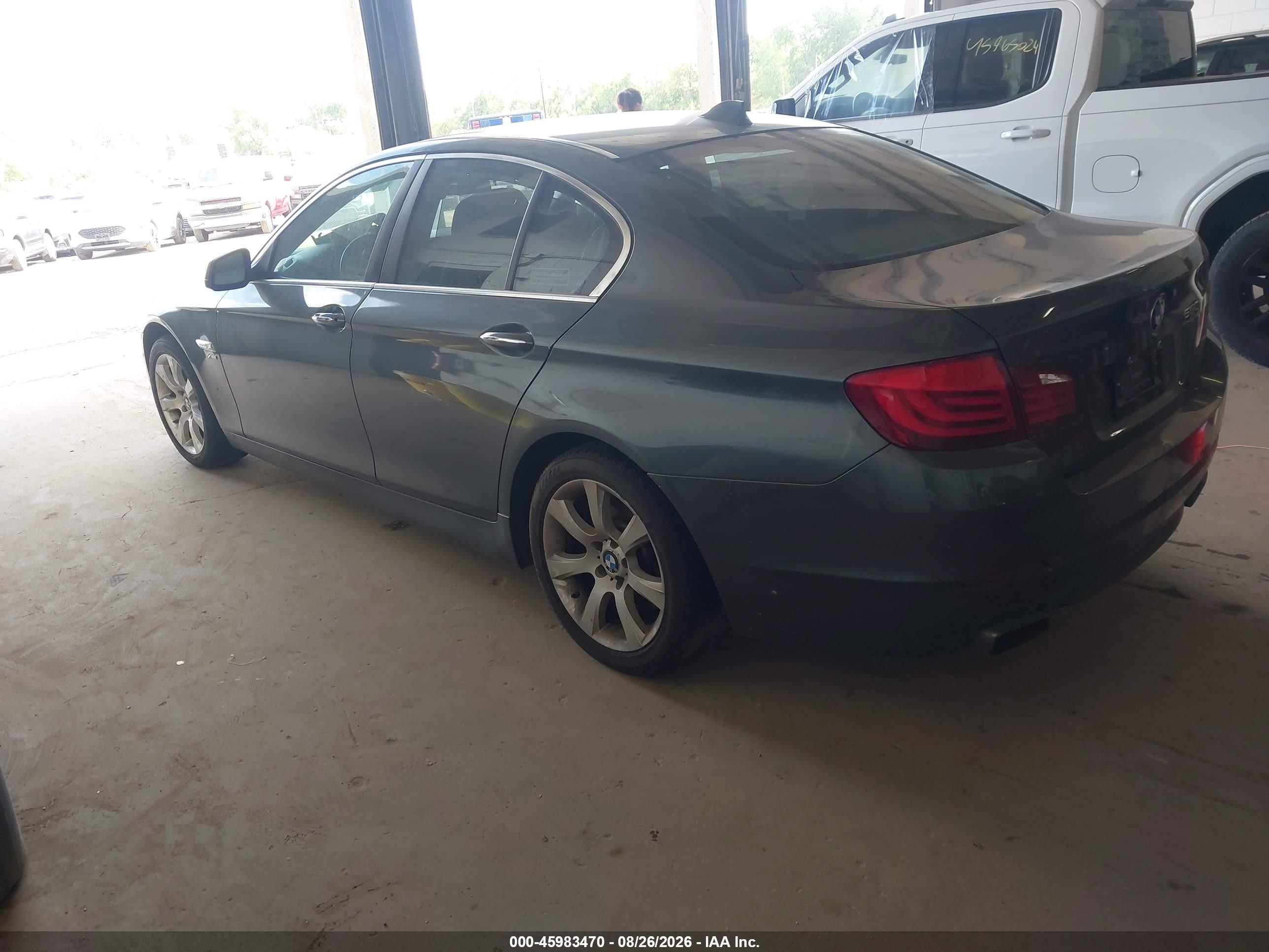 2012 Bmw 550i Xdrive Gray vin: WBAFU9C52CC787138
