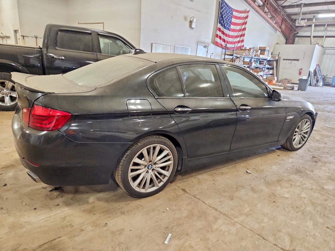 2011 Bmw 550 Xi Black vin: WBAFU9C53BC785350