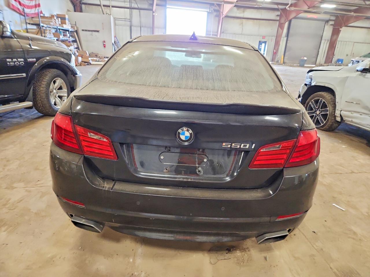 2011 Bmw 550 Xi Black vin: WBAFU9C53BC785350