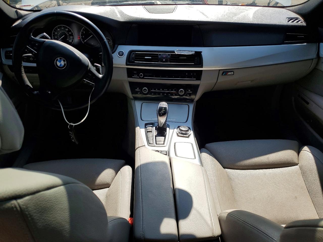 2012 Bmw 550 Xi White vin: WBAFU9C54CDY70046