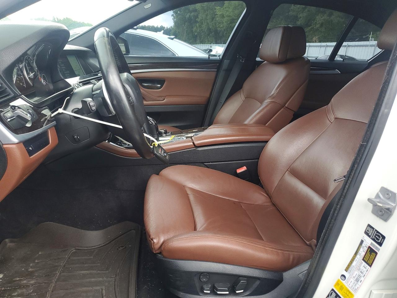 2013 Bmw 550 Xi White vin: WBAFU9C54DDY72400