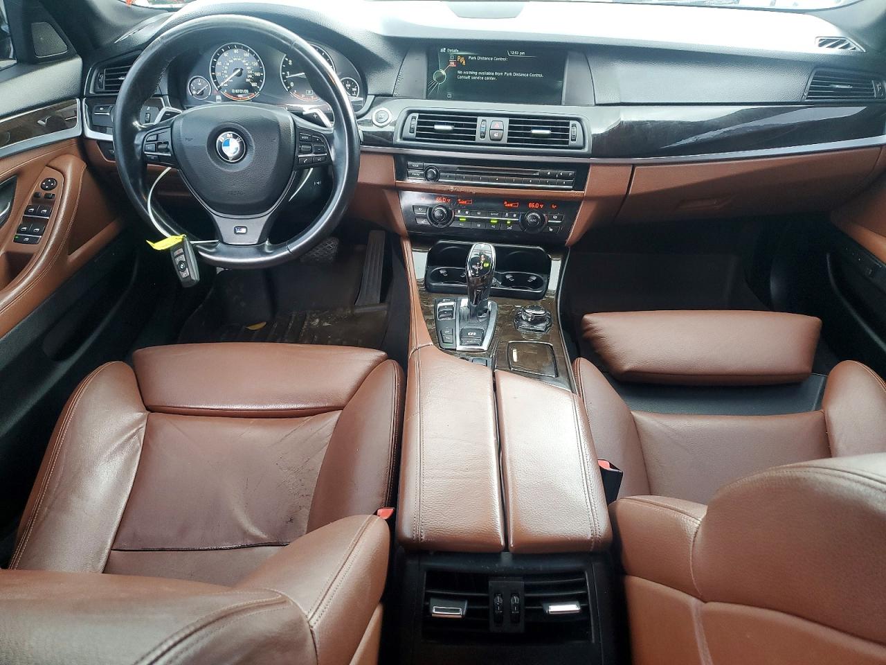 2013 Bmw 550 Xi White vin: WBAFU9C54DDY72400