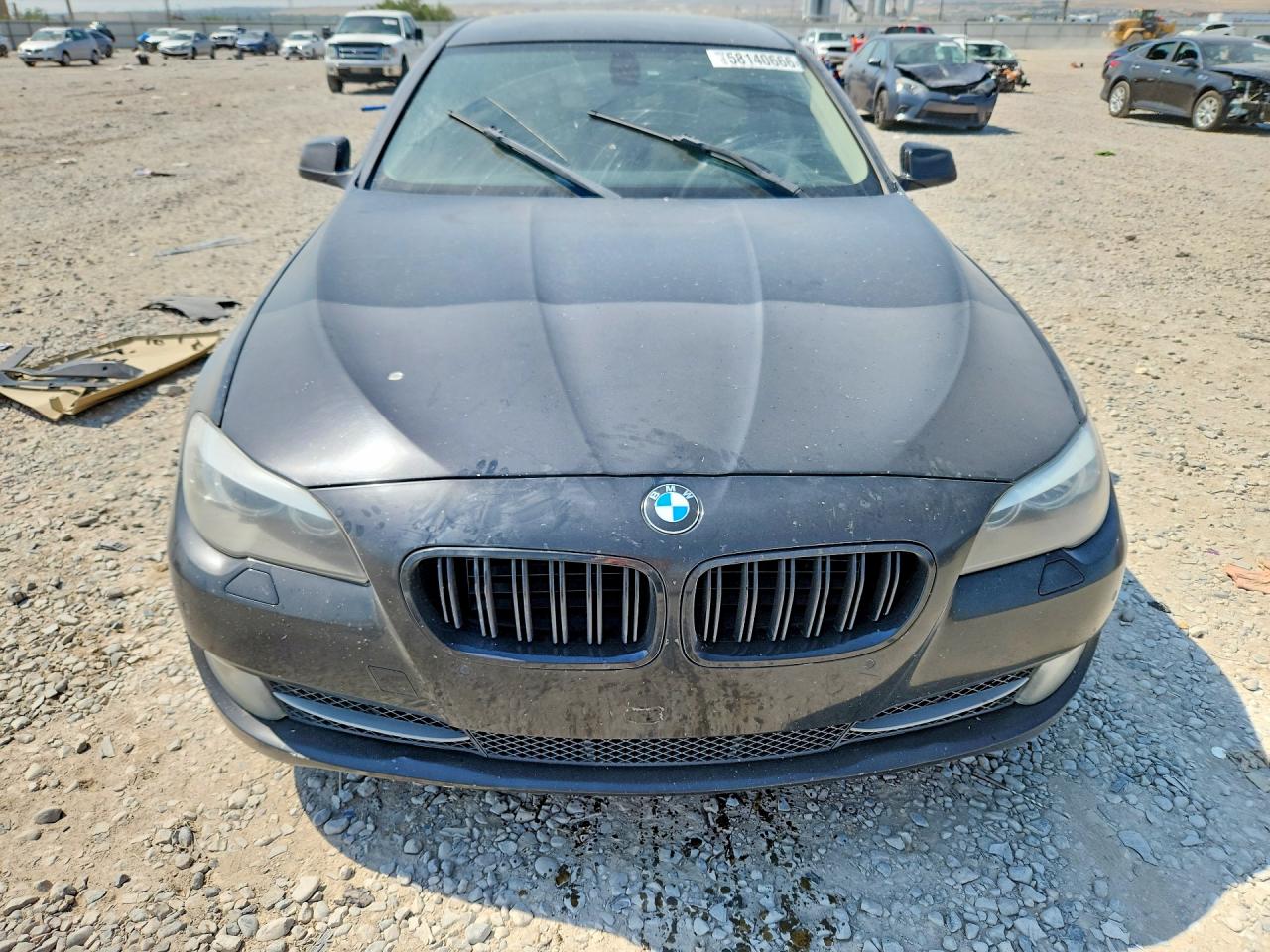 2011 Bmw 550 Xi Black vin: WBAFU9C55BC785236