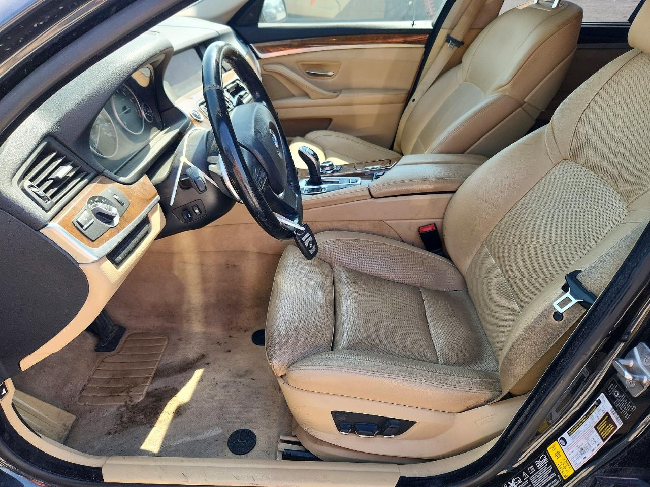 2011 Bmw 550 Xi Black vin: WBAFU9C55BC785236