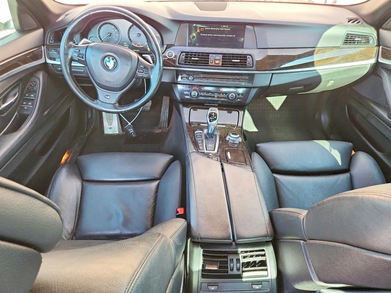 2013 Bmw 550 Xi White vin: WBAFU9C55DDY72244