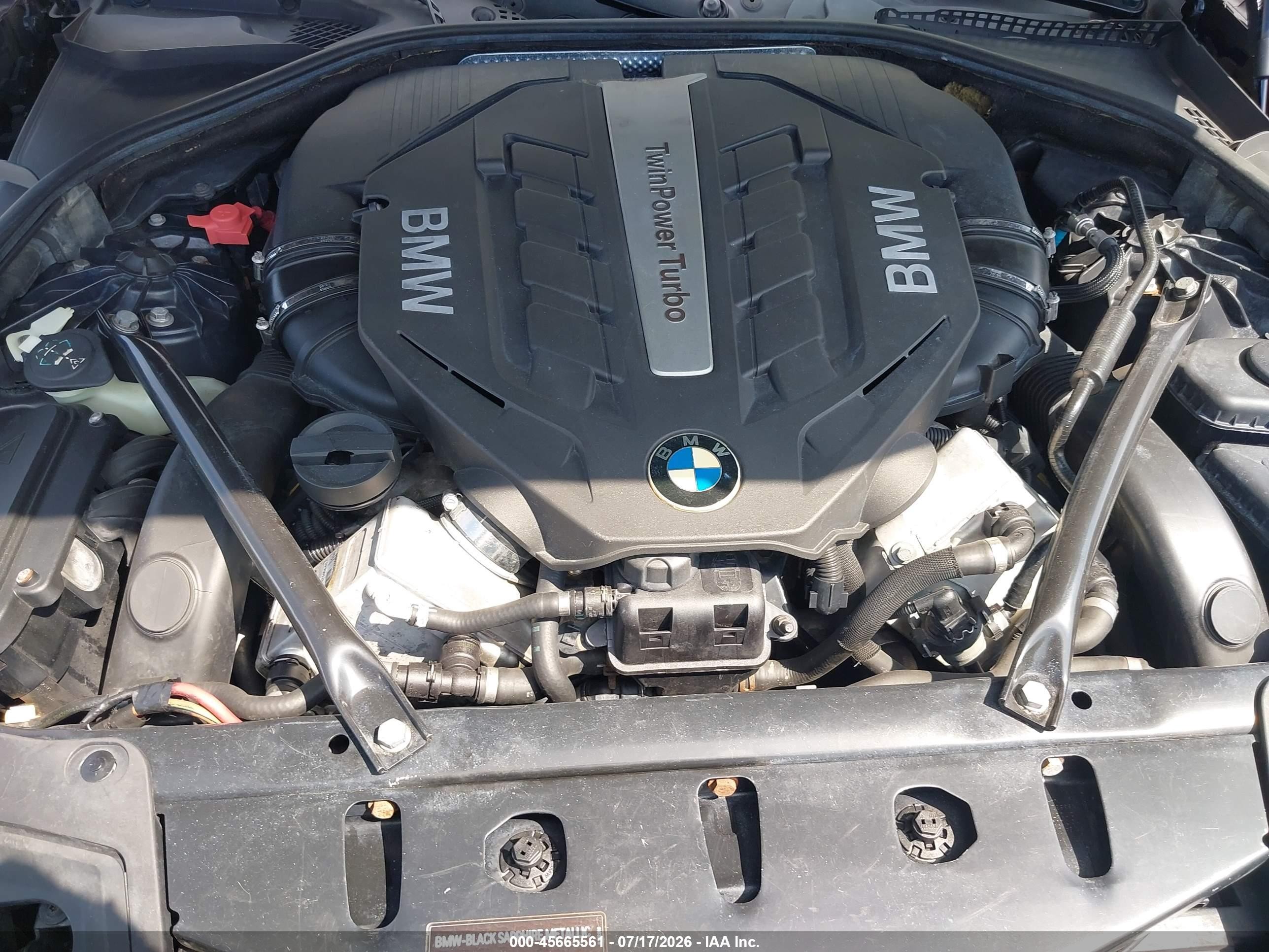 2011 Bmw 550i Xdrive Black vin: WBAFU9C56BC786122