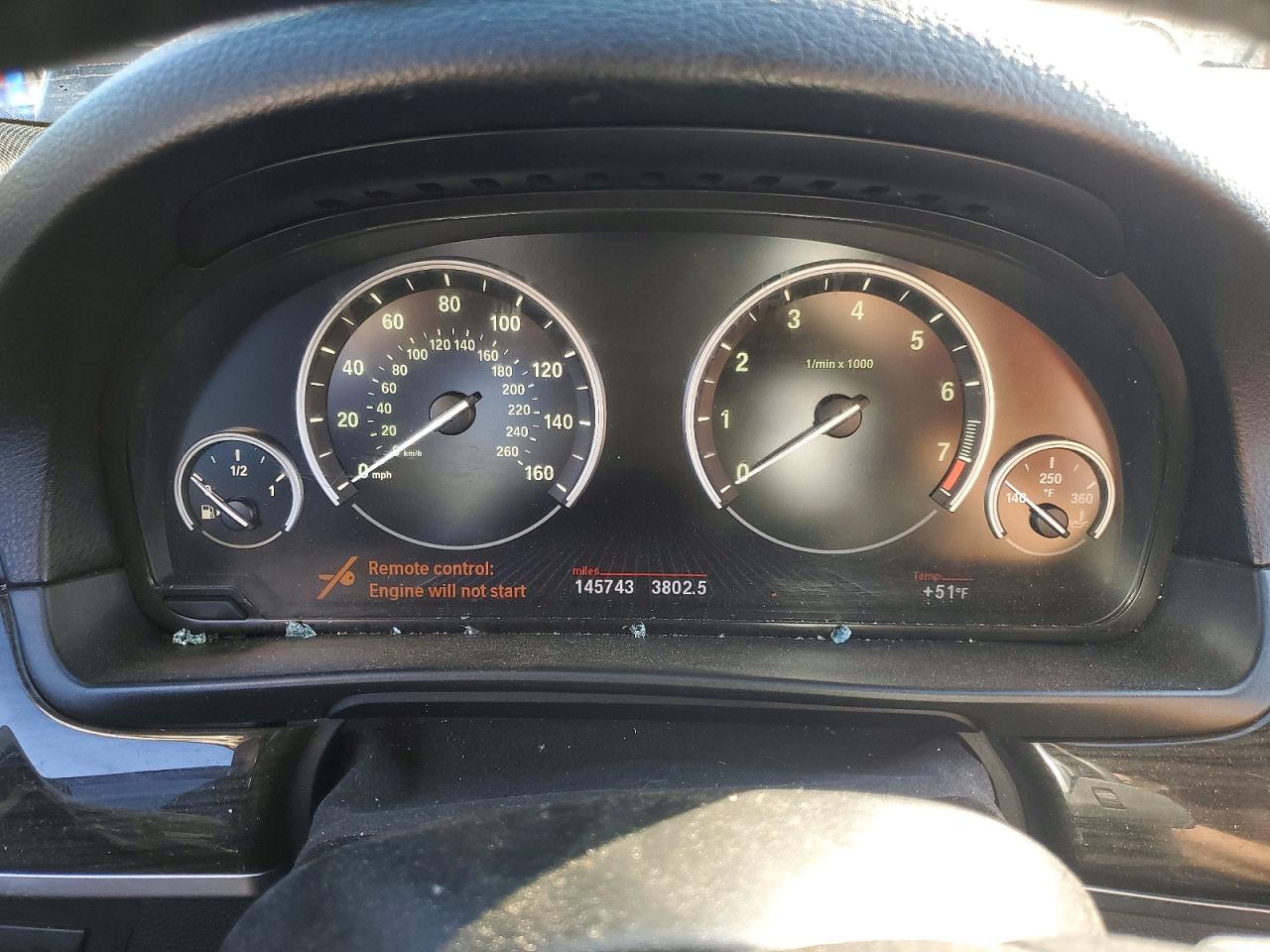 2013 Bmw 550 Xi Blue vin: WBAFU9C56DDY70826