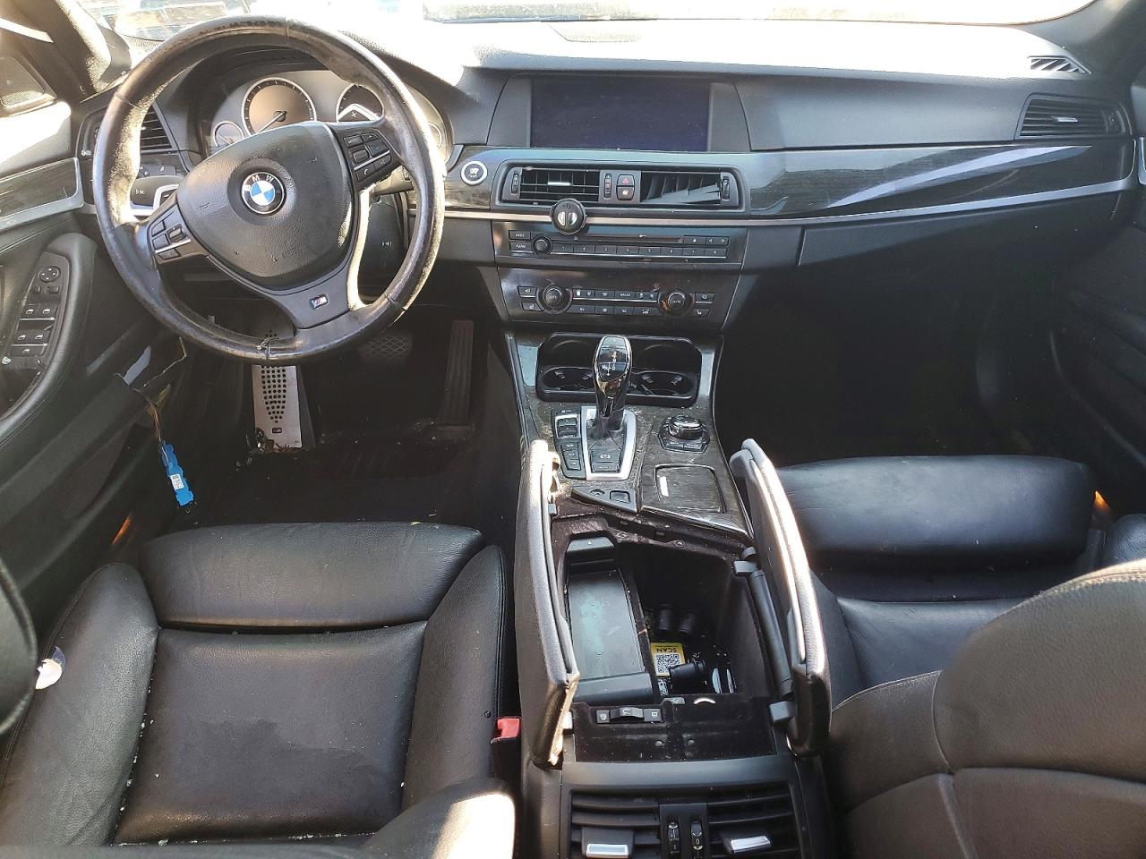 2013 Bmw 550 Xi Blue vin: WBAFU9C56DDY70826