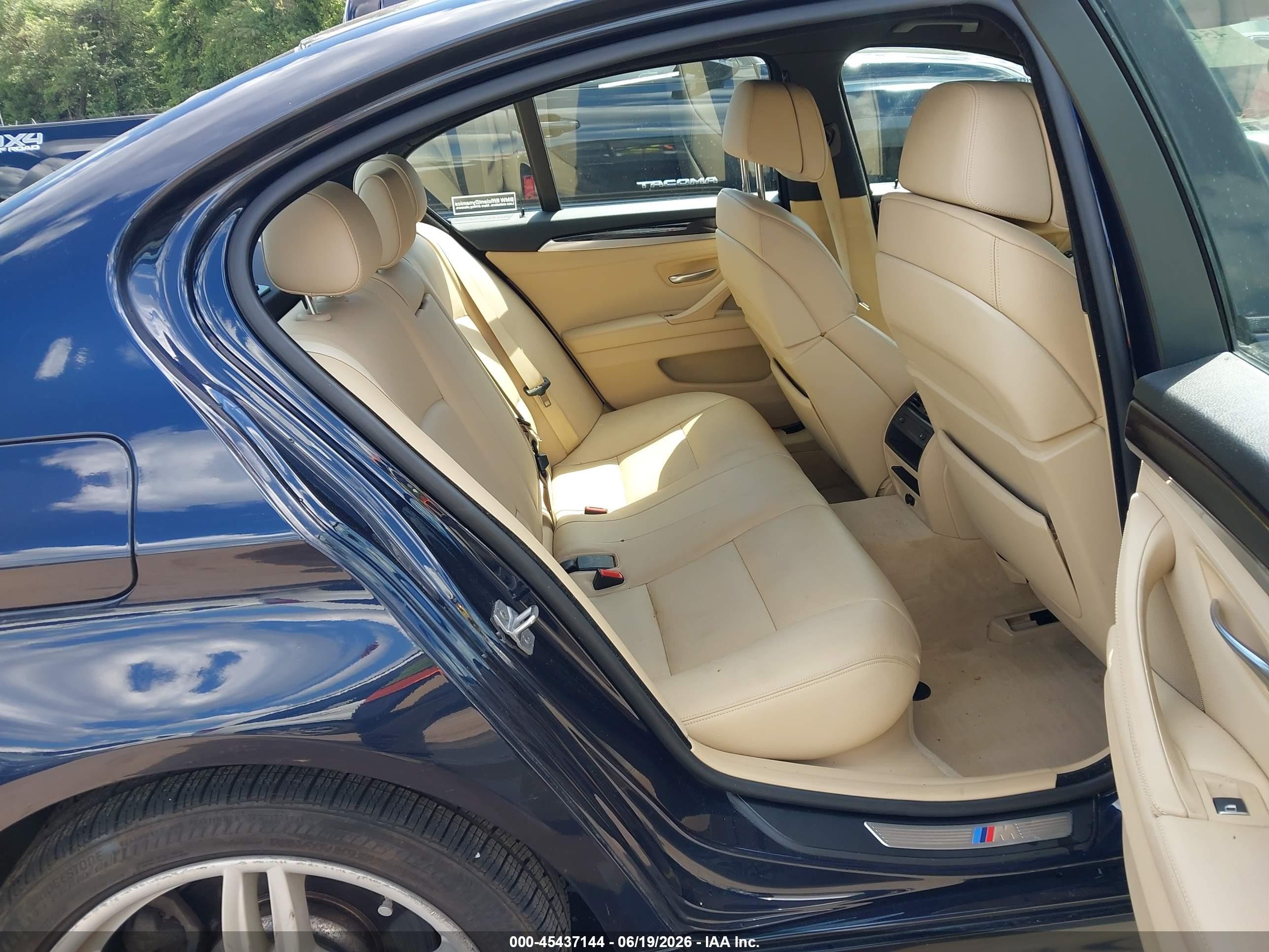 2013 Bmw 550i Xdrive Blue vin: WBAFU9C56DDY72317