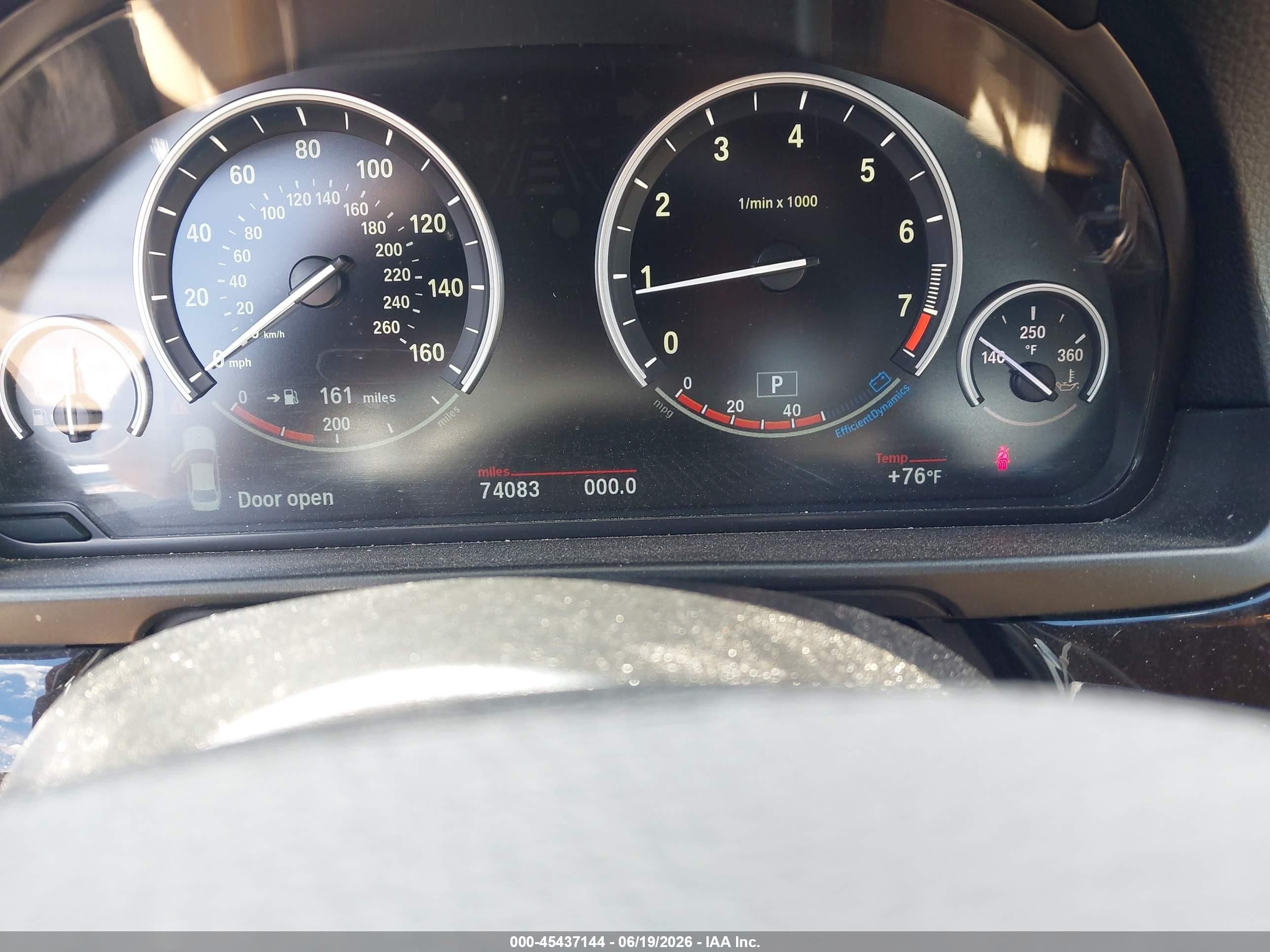2013 Bmw 550i Xdrive Blue vin: WBAFU9C56DDY72317