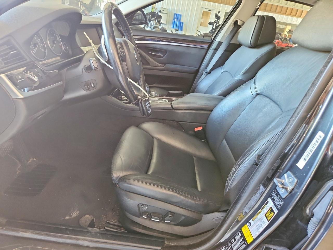 2011 Bmw 550 Xi Black vin: WBAFU9C57BC278130
