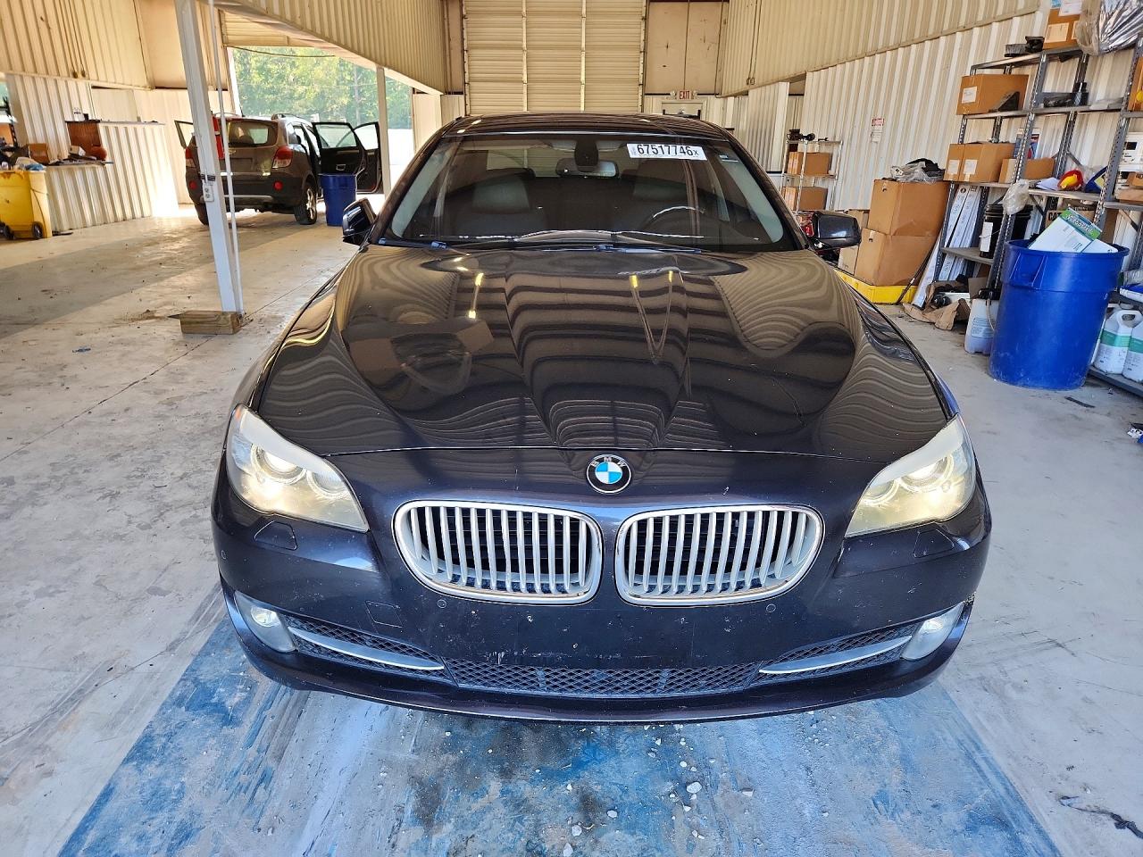 2011 Bmw 550 Xi Black vin: WBAFU9C57BC278130