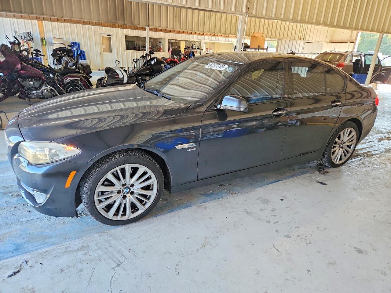 2011 Bmw 550 Xi Black vin: WBAFU9C57BC278130