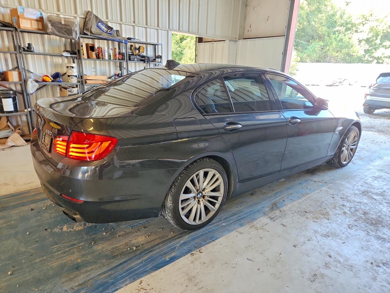 2011 Bmw 550 Xi Black vin: WBAFU9C57BC278130