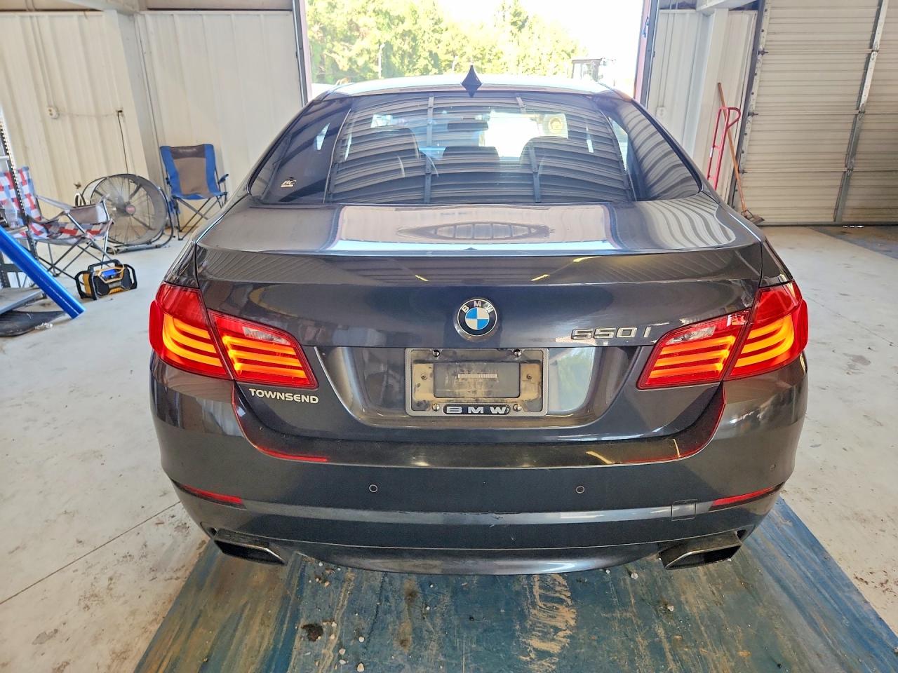 2011 Bmw 550 Xi Black vin: WBAFU9C57BC278130