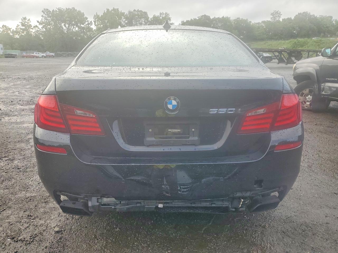 2012 Bmw 550 Xi Black vin: WBAFU9C57CDY69974