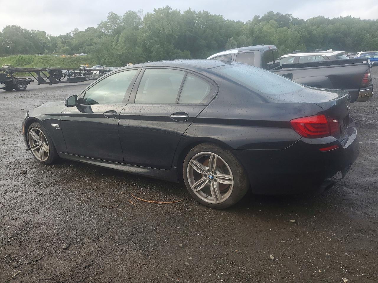 2012 Bmw 550 Xi Black vin: WBAFU9C57CDY69974