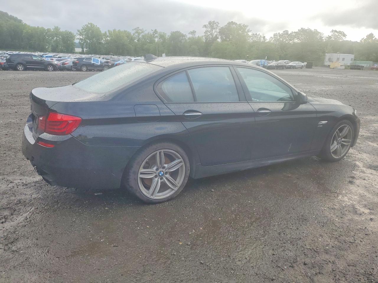 2012 Bmw 550 Xi Black vin: WBAFU9C57CDY69974