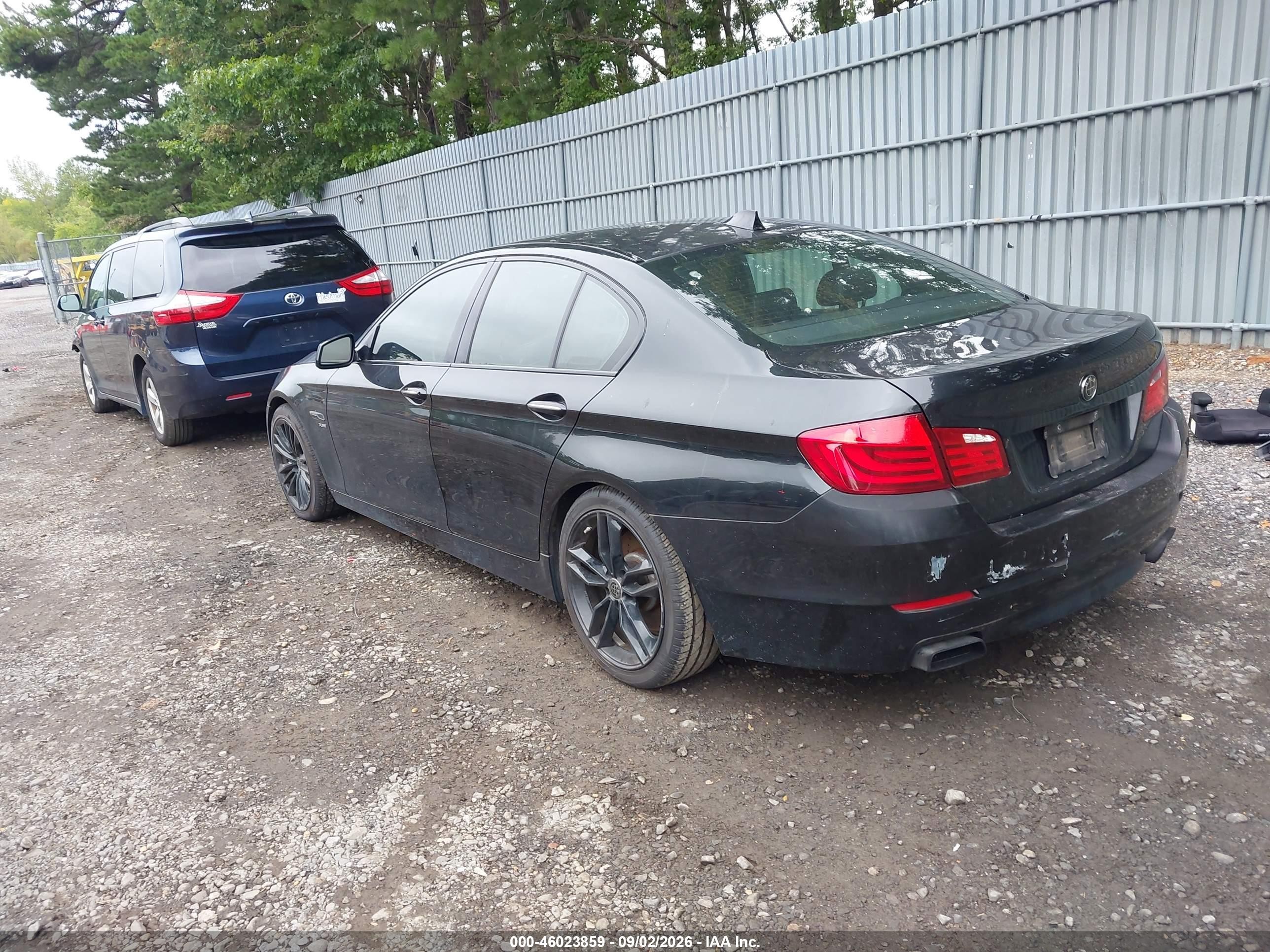 2012 Bmw 550i Xdrive Black vin: WBAFU9C58CC787774