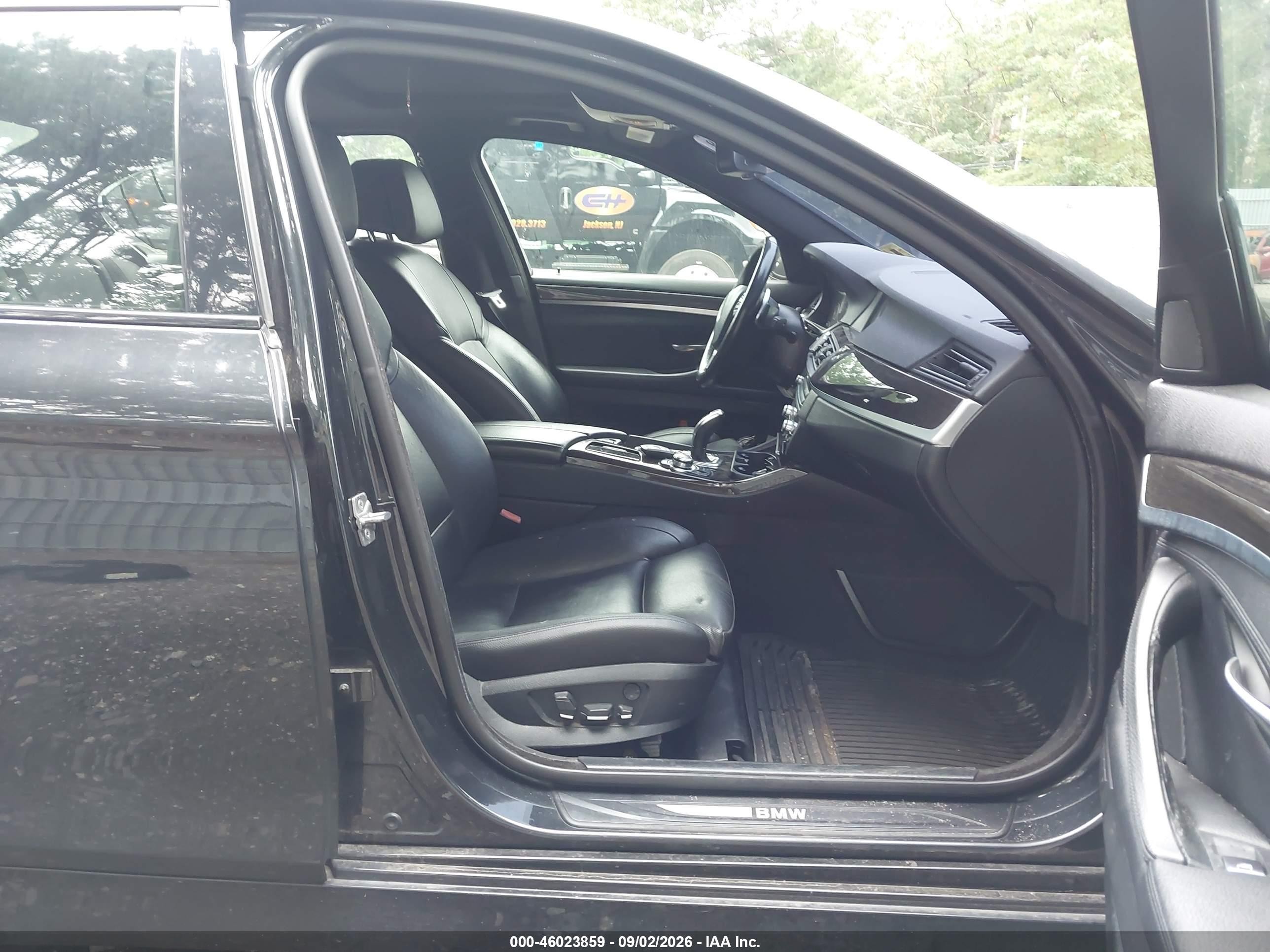2012 Bmw 550i Xdrive Black vin: WBAFU9C58CC787774