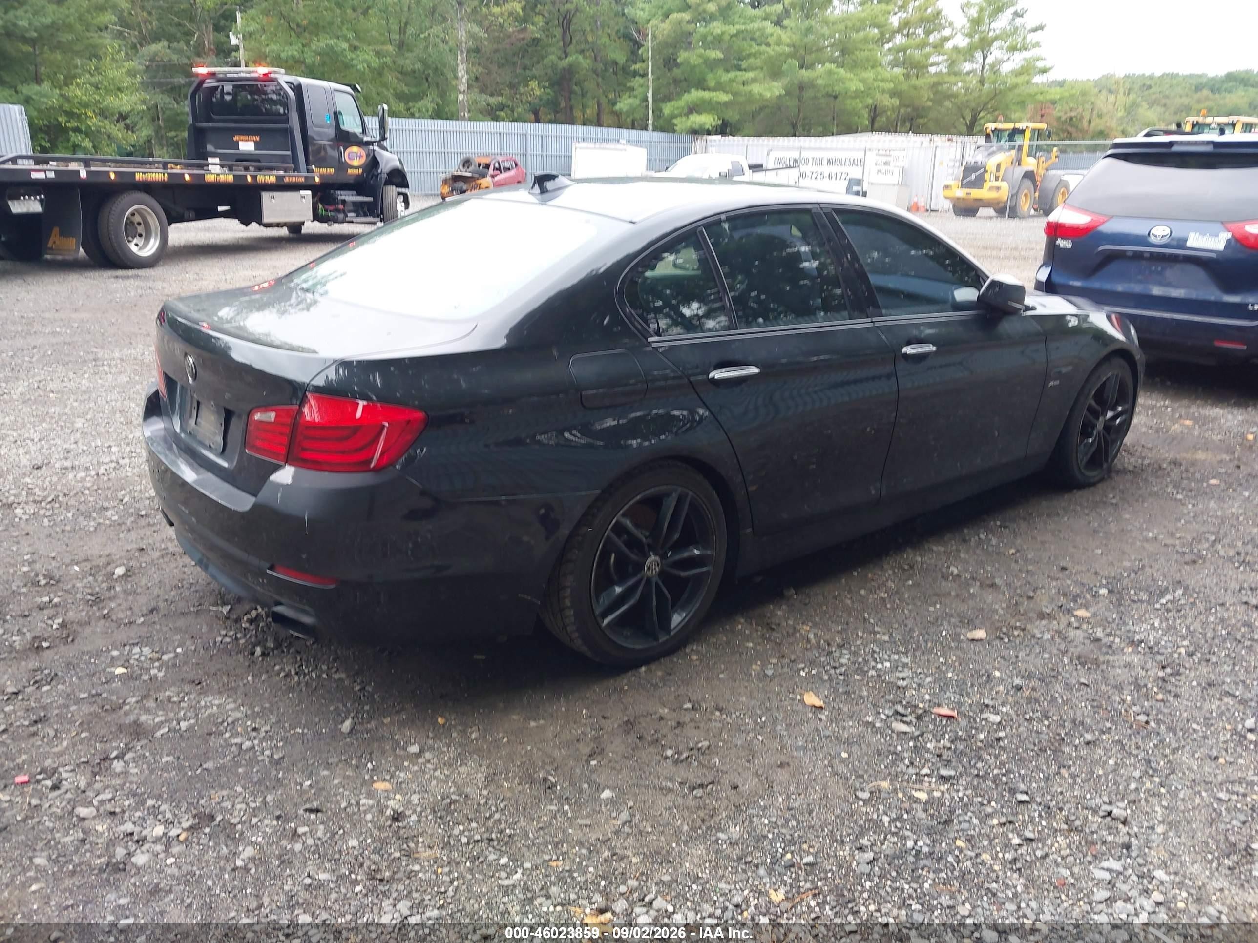2012 Bmw 550i Xdrive Black vin: WBAFU9C58CC787774