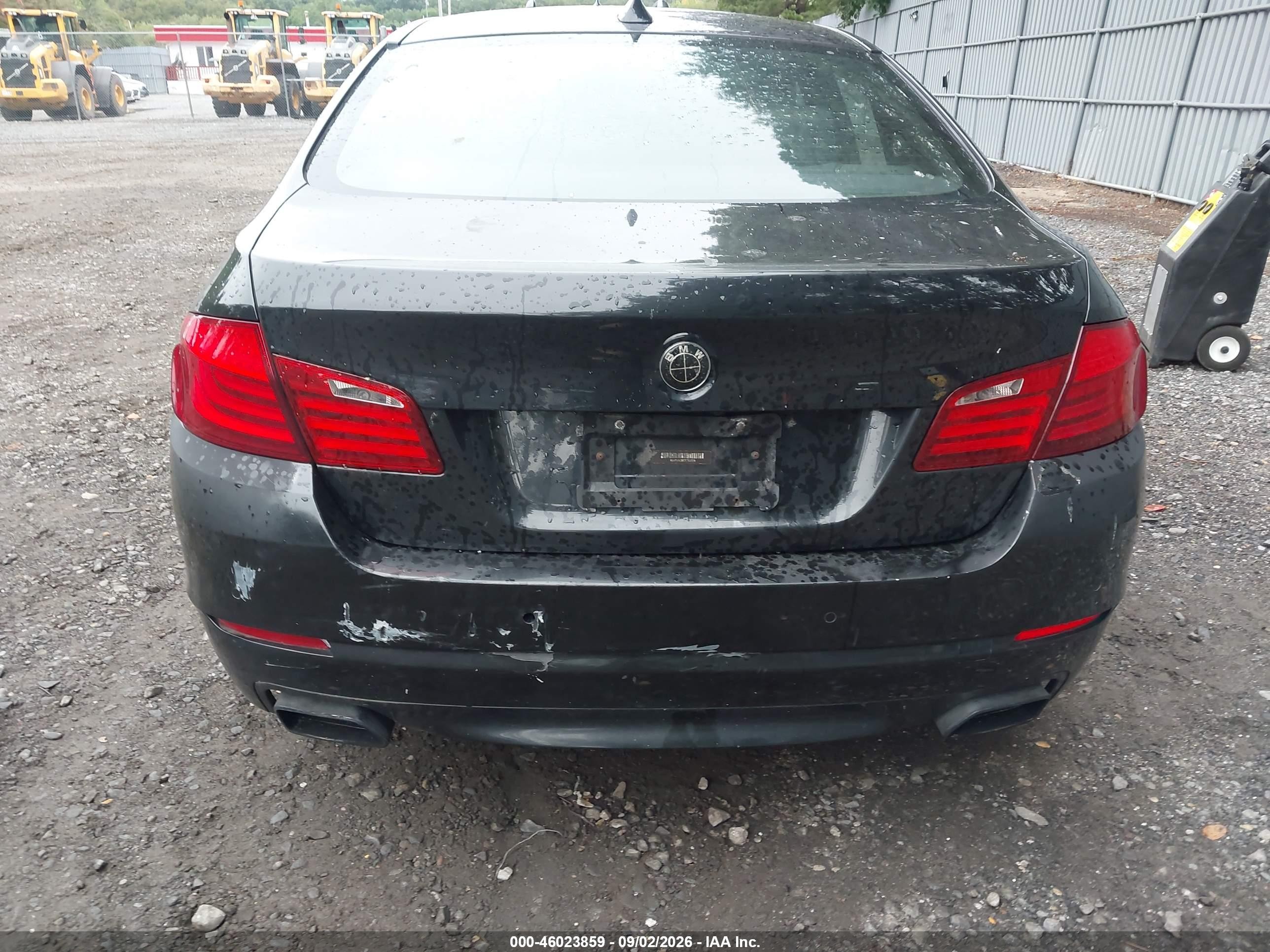 2012 Bmw 550i Xdrive Black vin: WBAFU9C58CC787774
