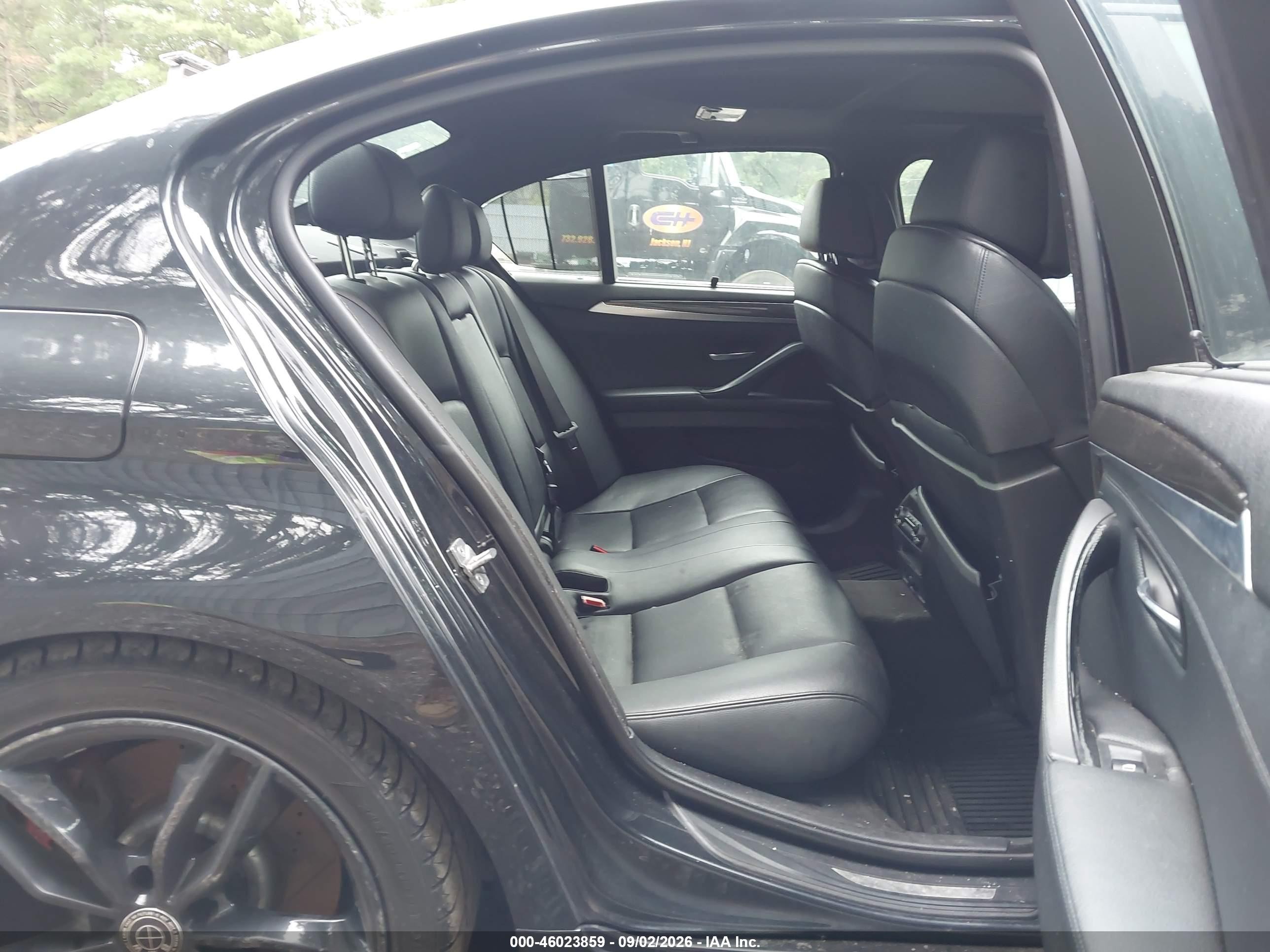 2012 Bmw 550i Xdrive Black vin: WBAFU9C58CC787774