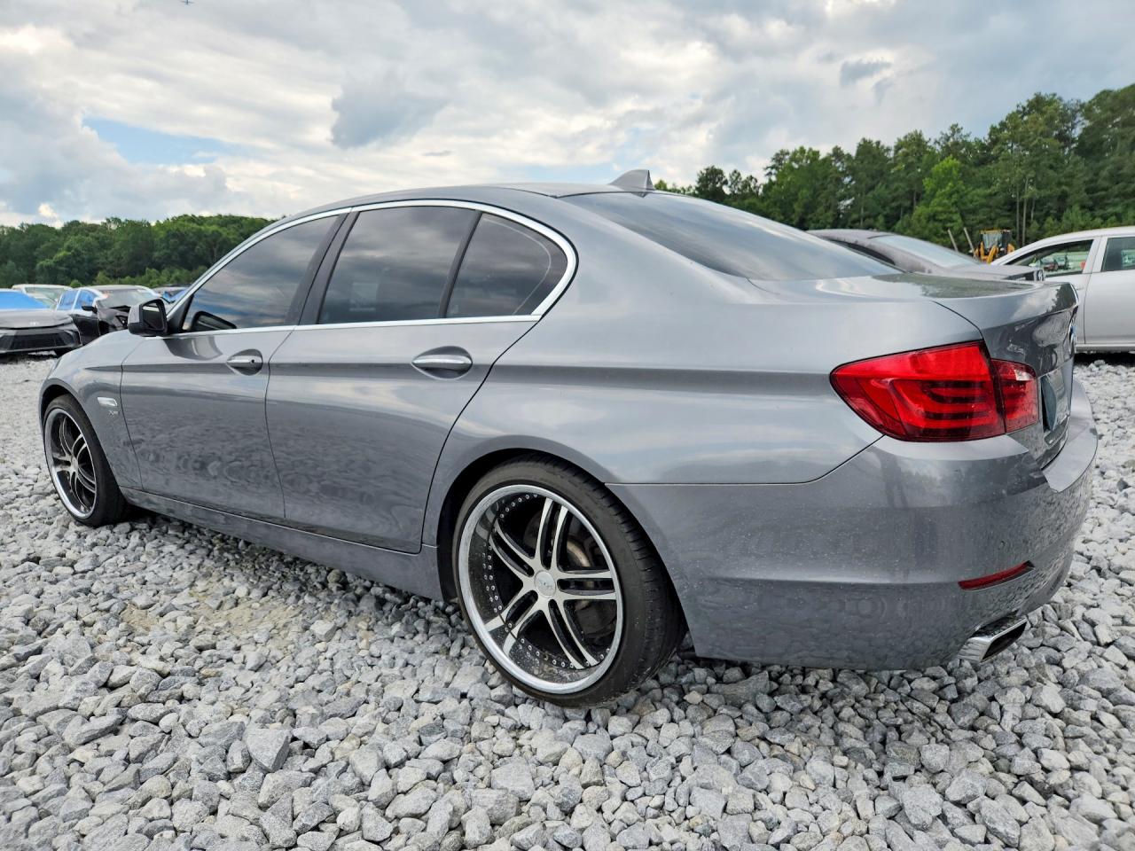 2012 Bmw 550 Xi Gray vin: WBAFU9C58CC787922