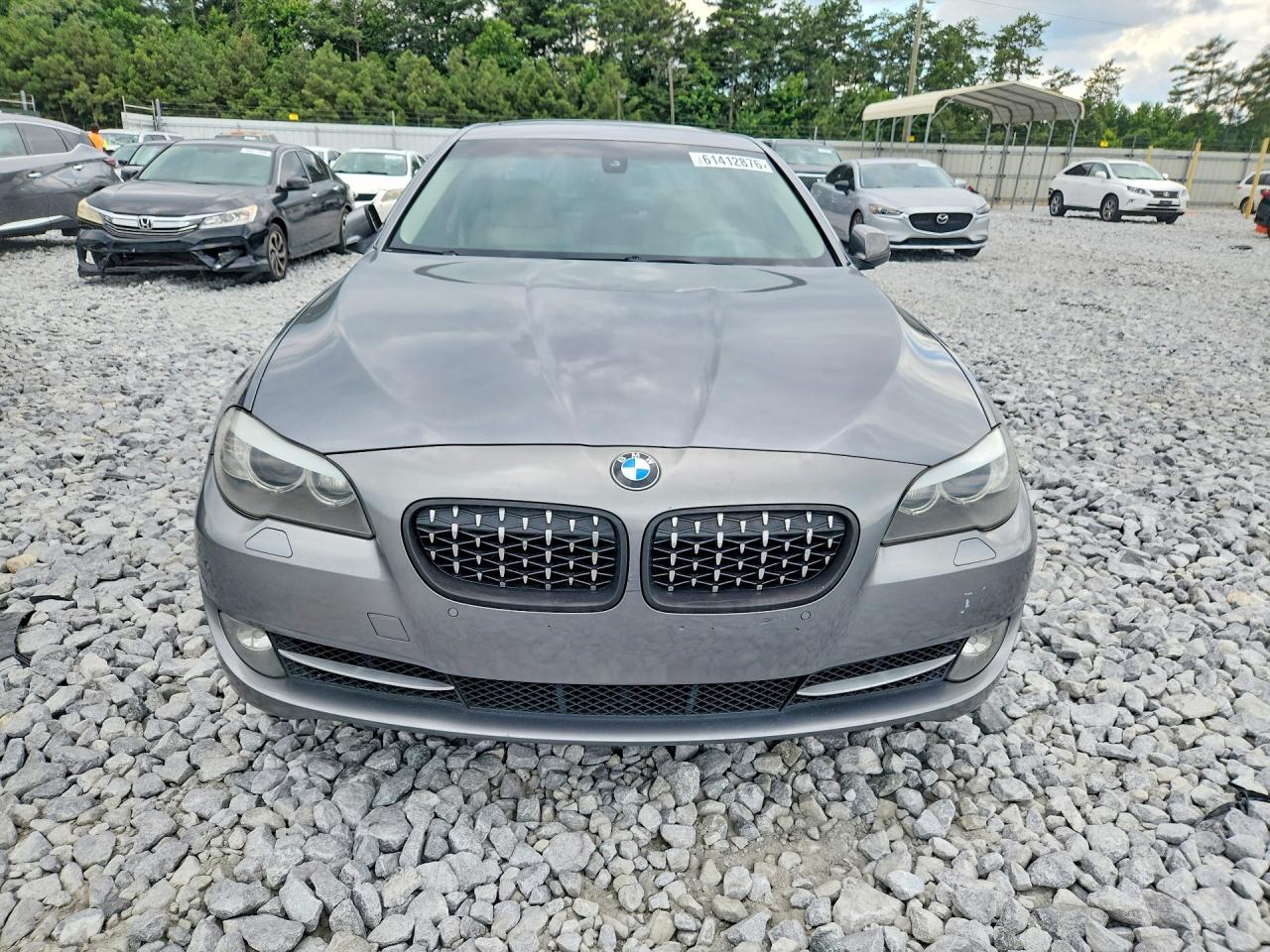 2012 Bmw 550 Xi Gray vin: WBAFU9C58CC787922