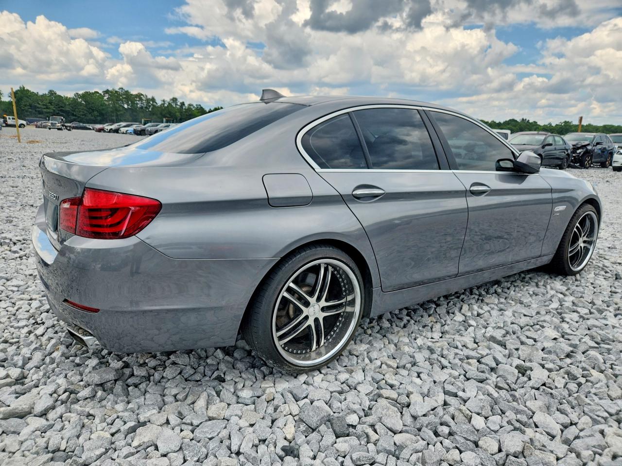 2012 Bmw 550 Xi Gray vin: WBAFU9C58CC787922