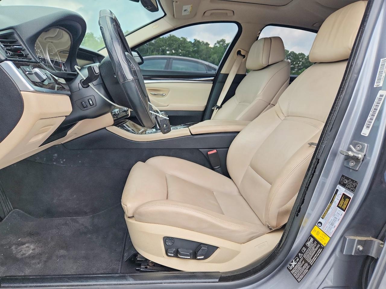 2012 Bmw 550 Xi Gray vin: WBAFU9C58CC787922