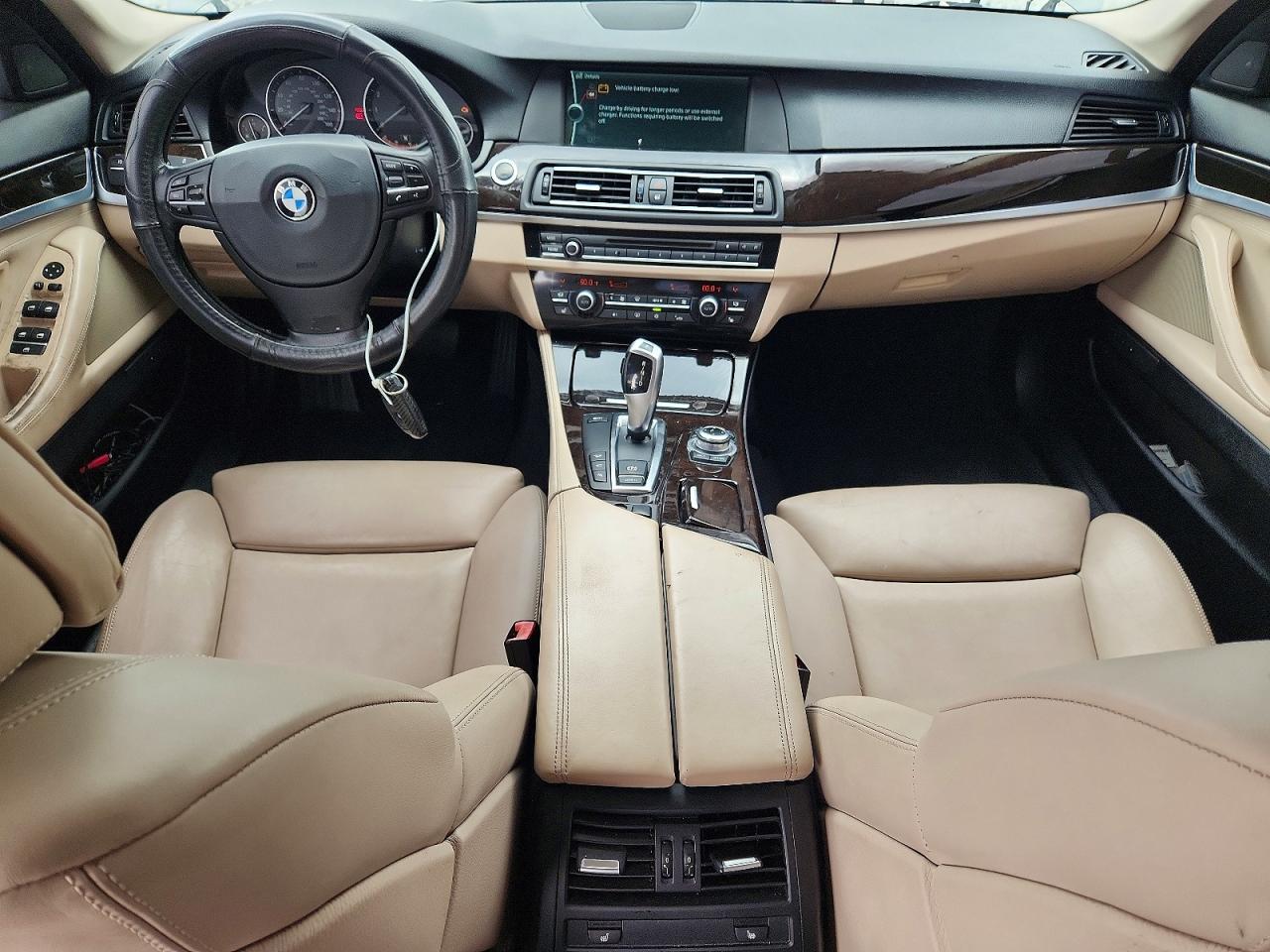 2012 Bmw 550 Xi Gray vin: WBAFU9C58CC787922