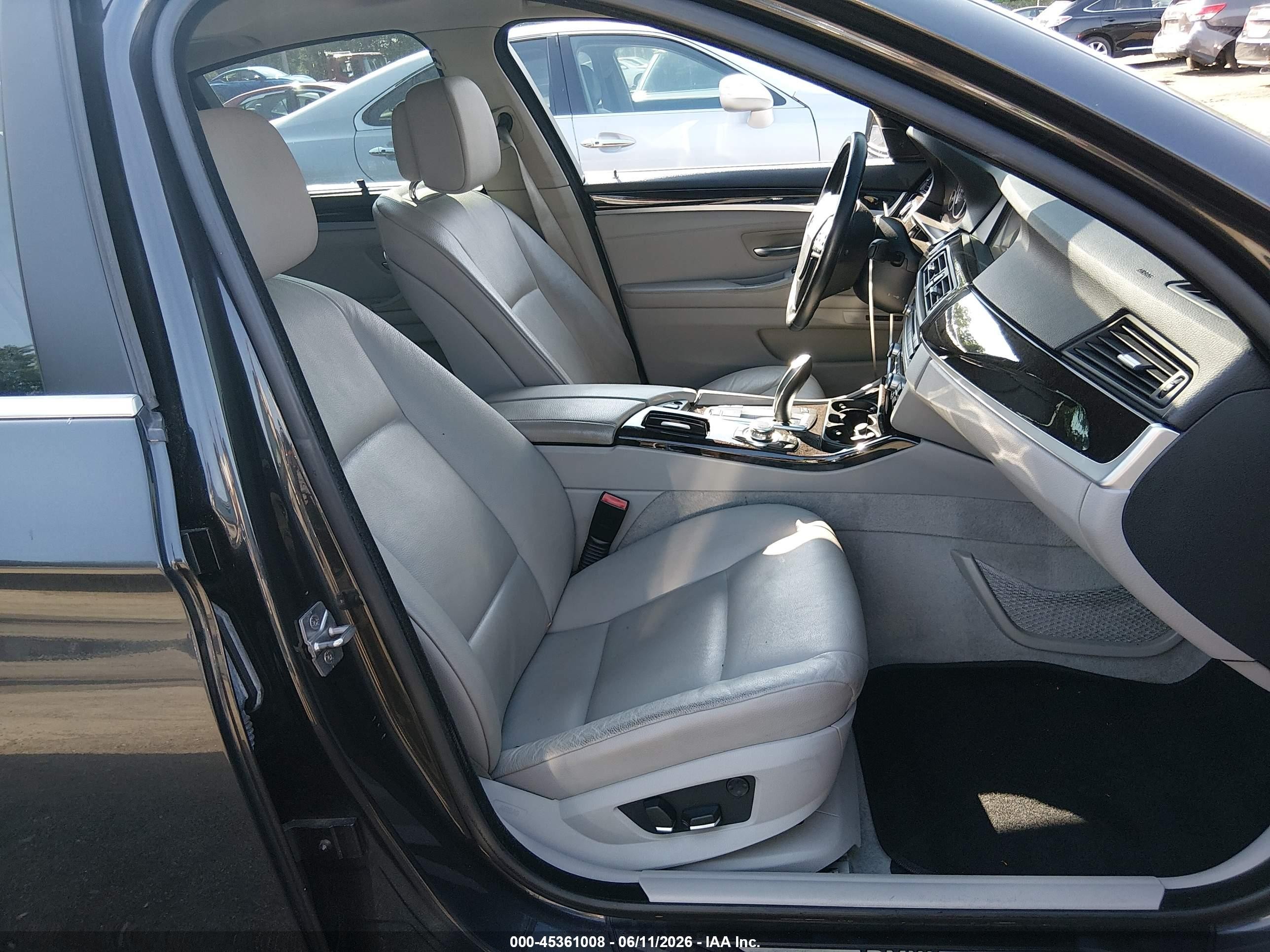 2011 Bmw 550i Xdrive Gray vin: WBAFU9C59BC786583