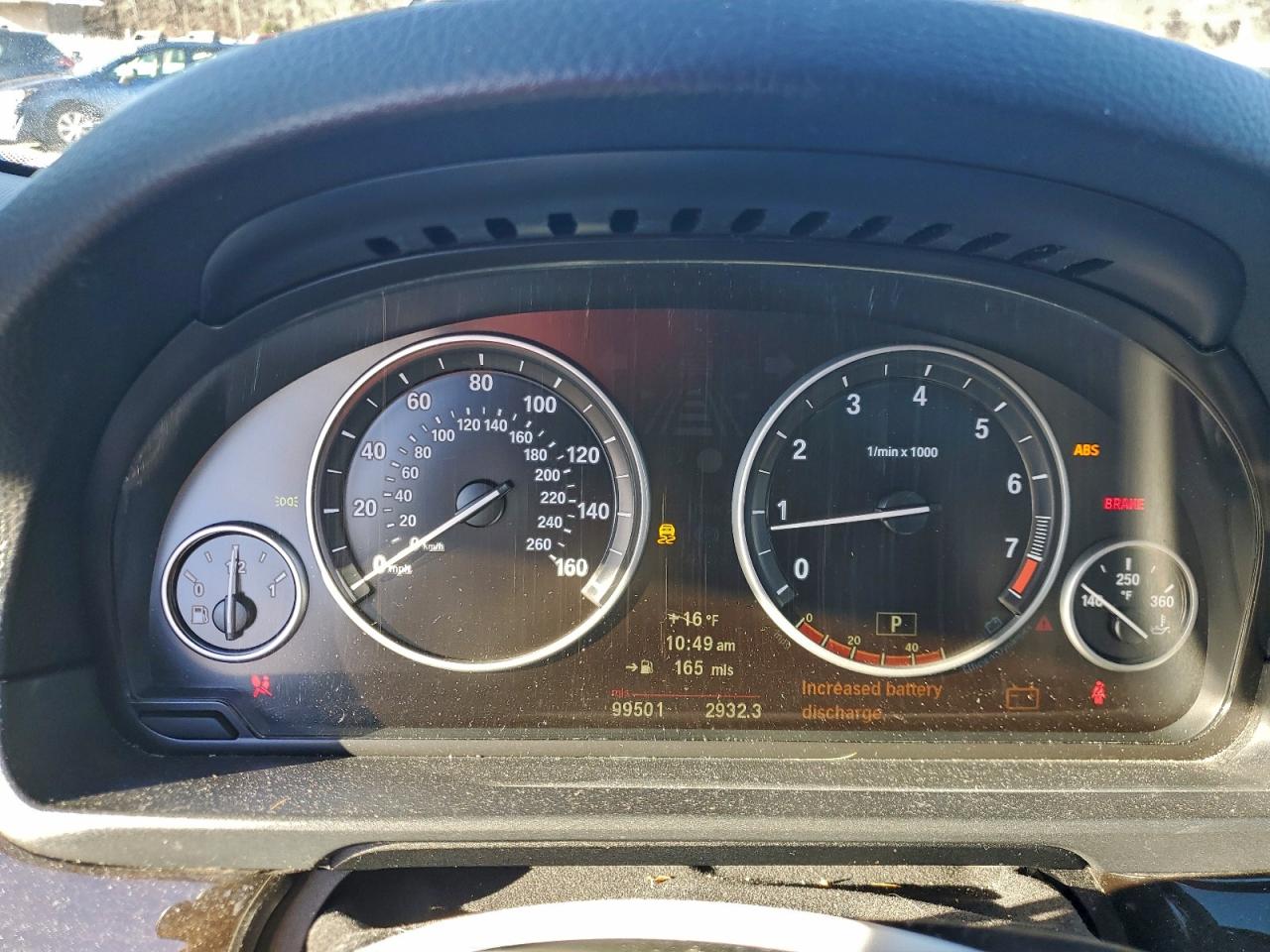 2011 Bmw 550 Xi Blue vin: WBAFU9C59BC786745