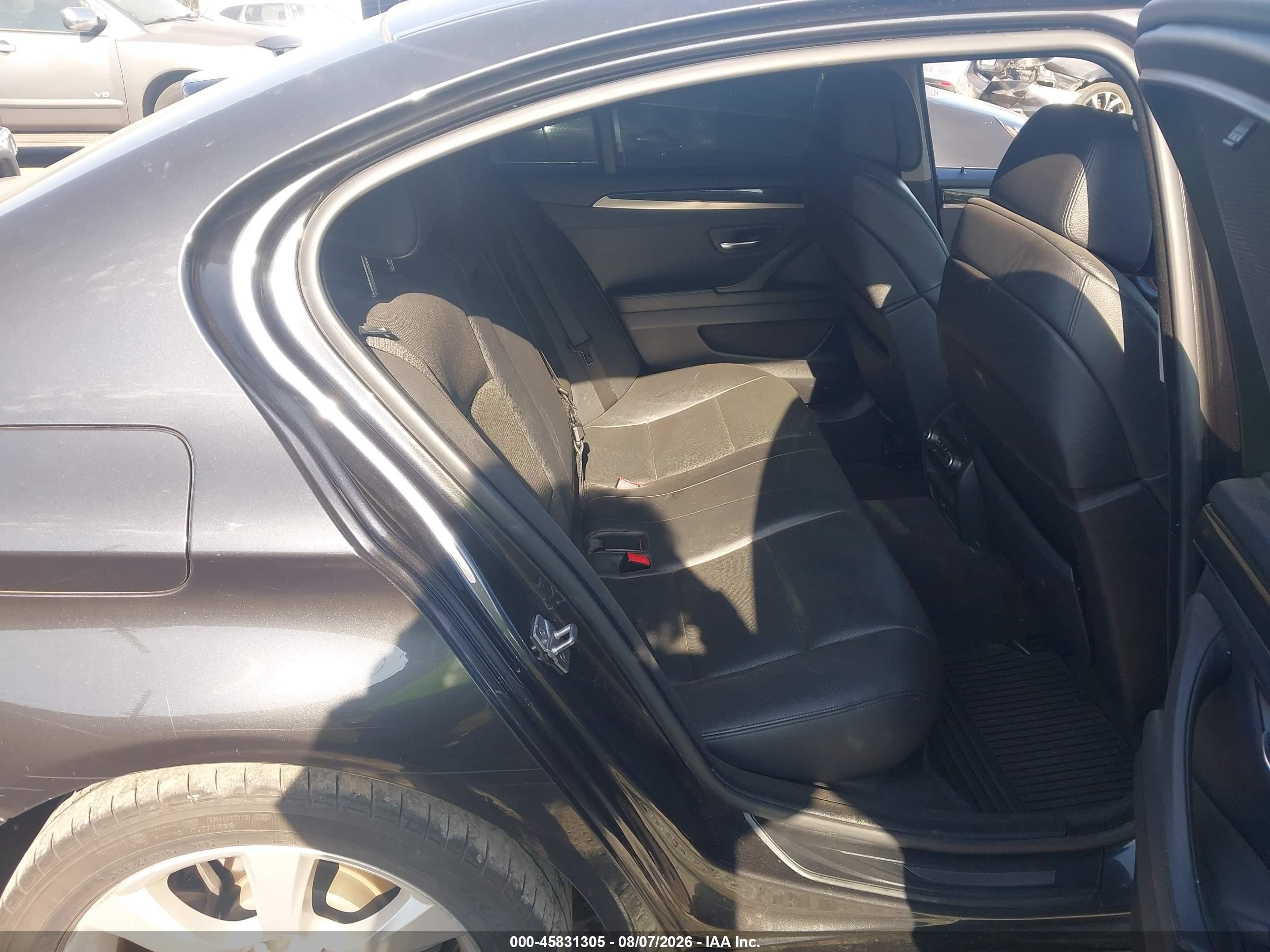 2012 Bmw 550i Xdrive Black vin: WBAFU9C59CC787413