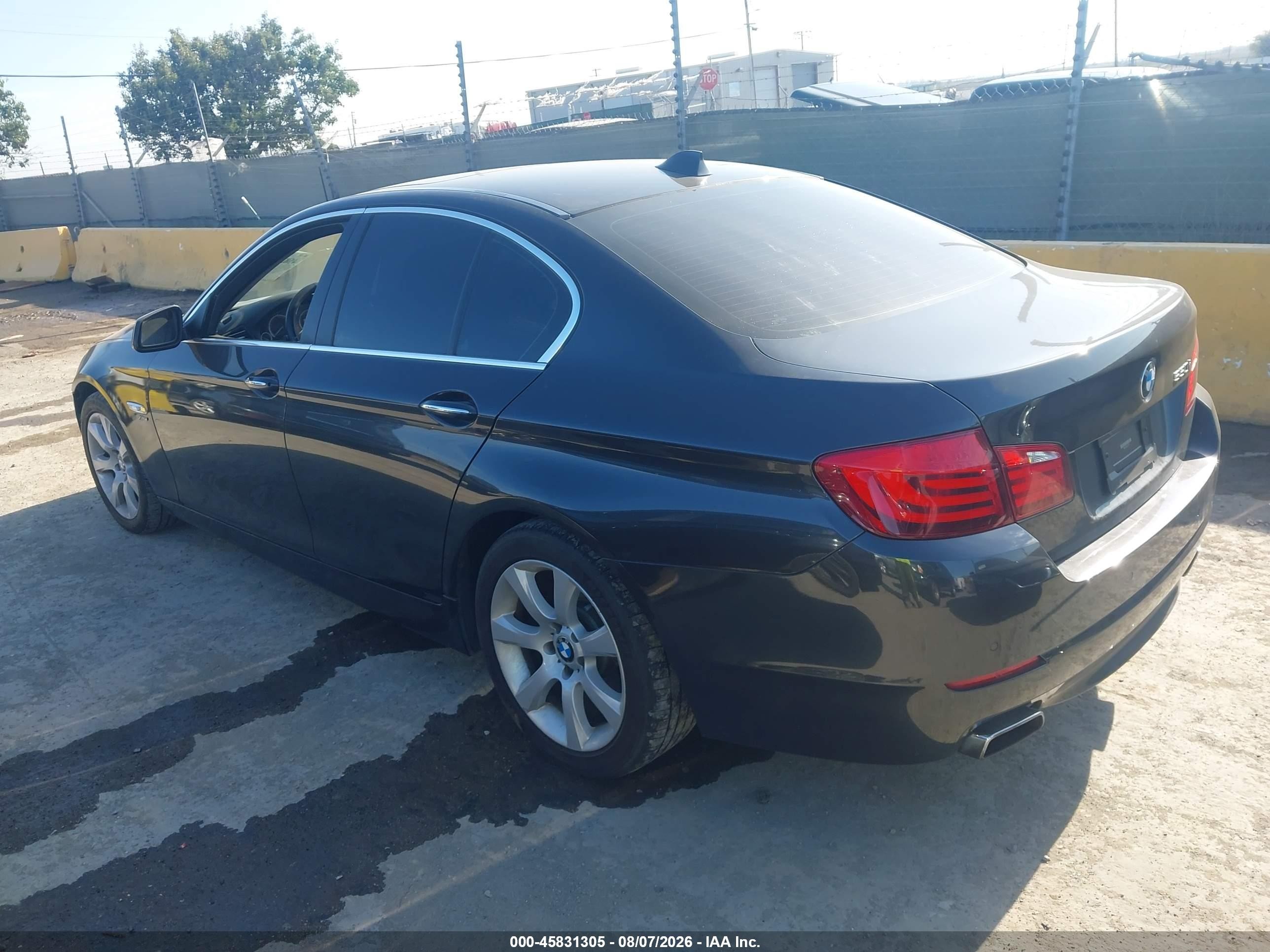 2012 Bmw 550i Xdrive Black vin: WBAFU9C59CC787413