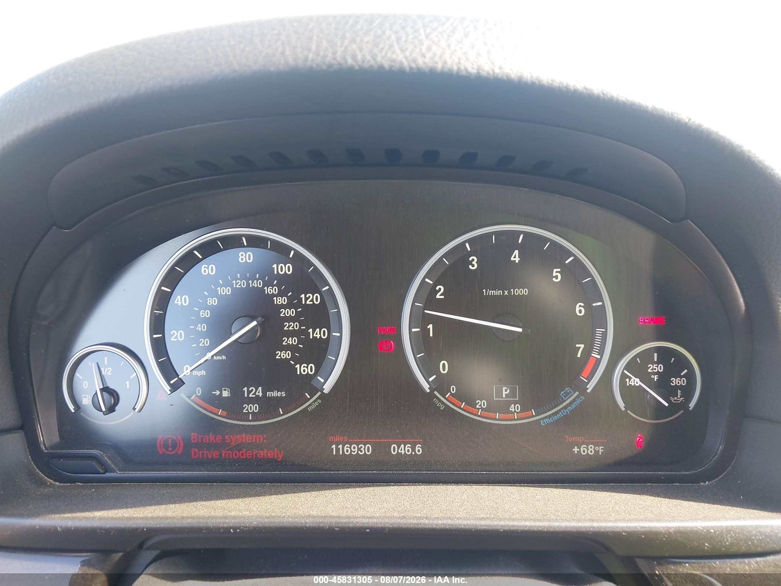 2012 Bmw 550i Xdrive Black vin: WBAFU9C59CC787413