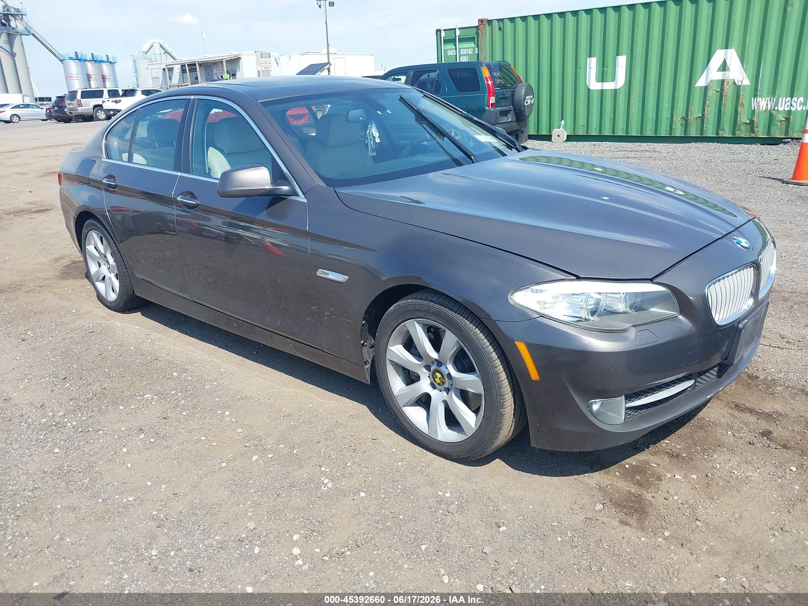 2013 Bmw 550i Xdrive Brown vin: WBAFU9C59DDY71436