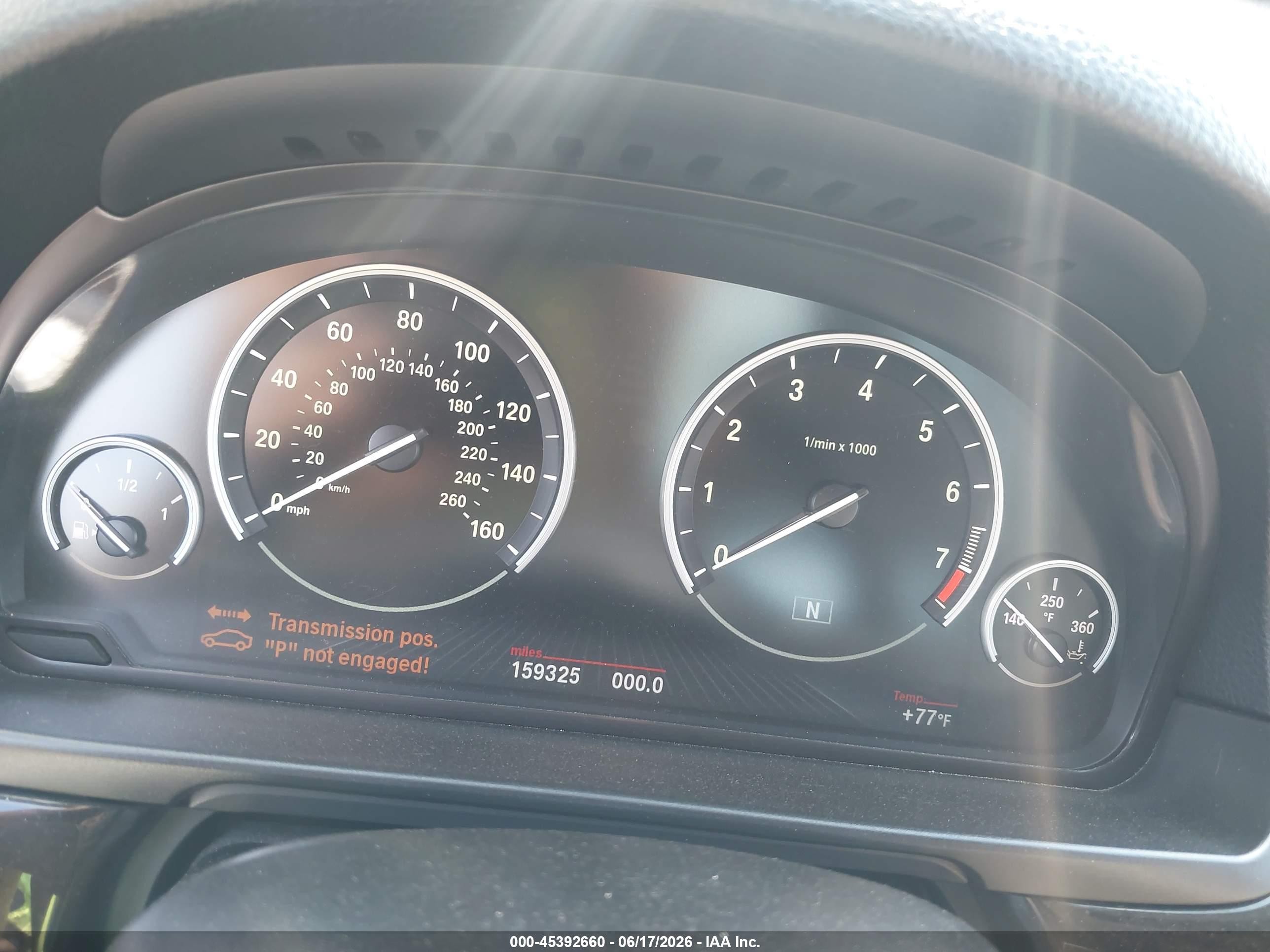 2013 Bmw 550i Xdrive Brown vin: WBAFU9C59DDY71436