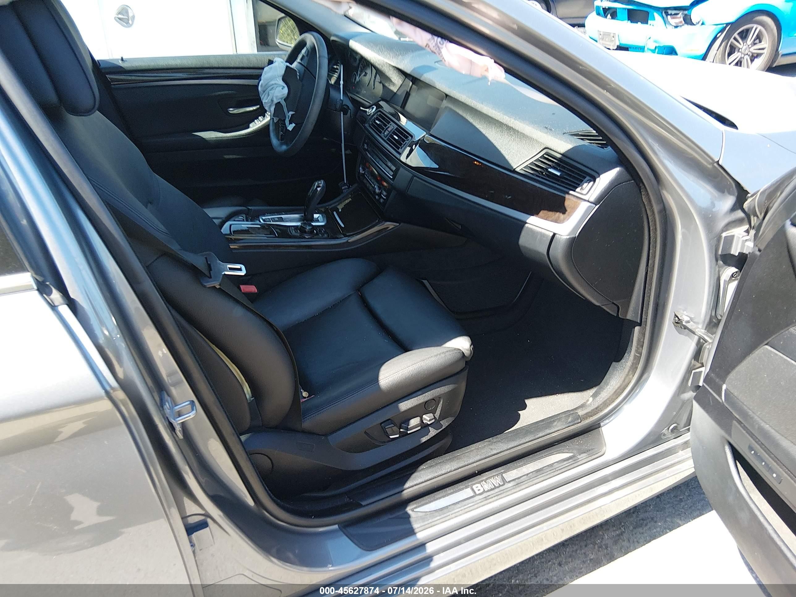 2013 Bmw 550i Xdrive Серый vin: WBAFU9C59DDY72828